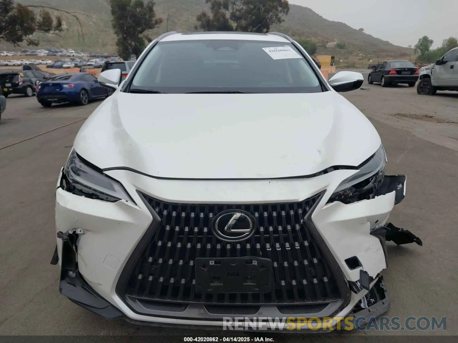11 Photograph of a damaged car JTJGDCAZ2R5022080 LEXUS NX 250 2024