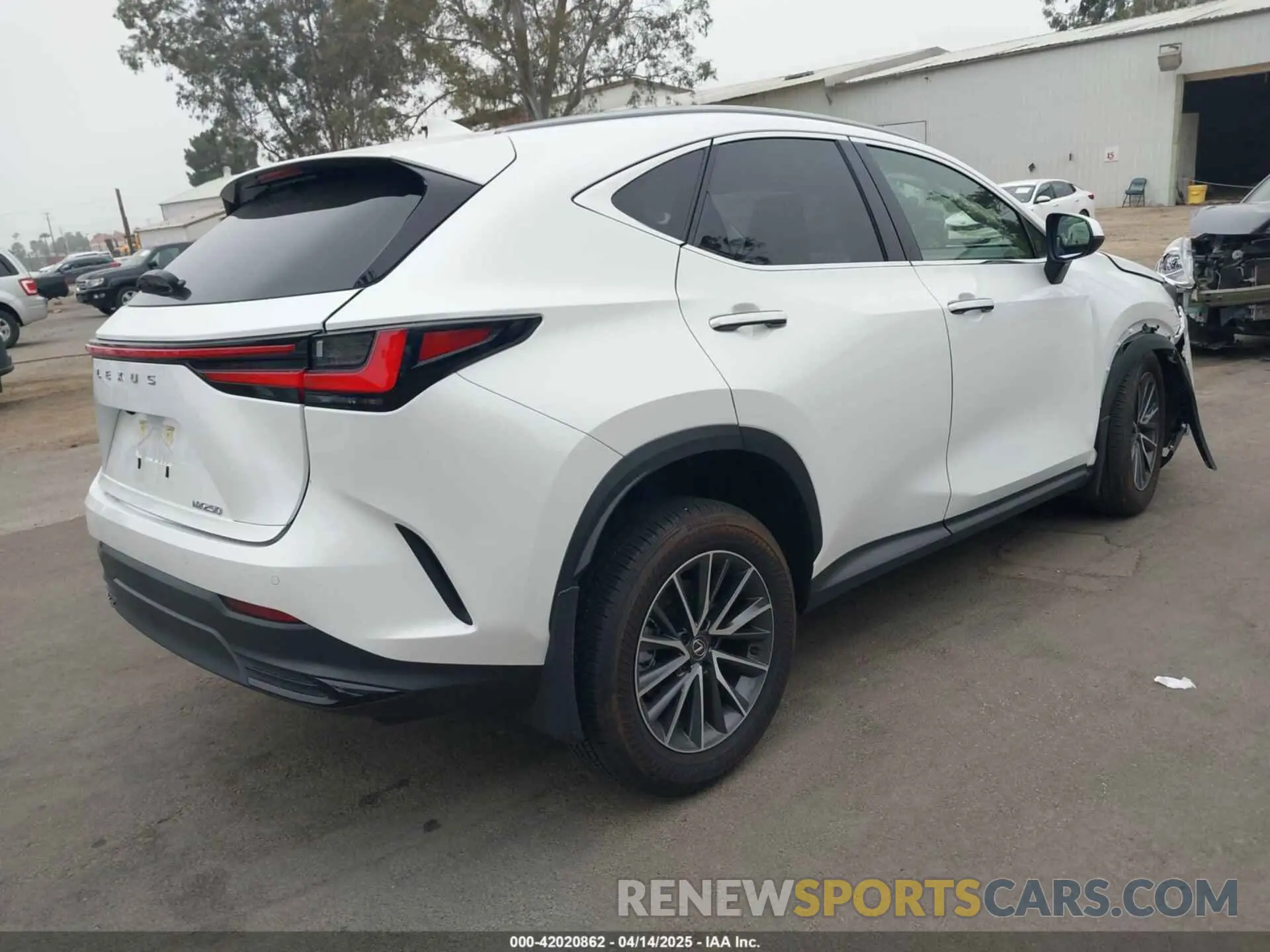 4 Photograph of a damaged car JTJGDCAZ2R5022080 LEXUS NX 250 2024