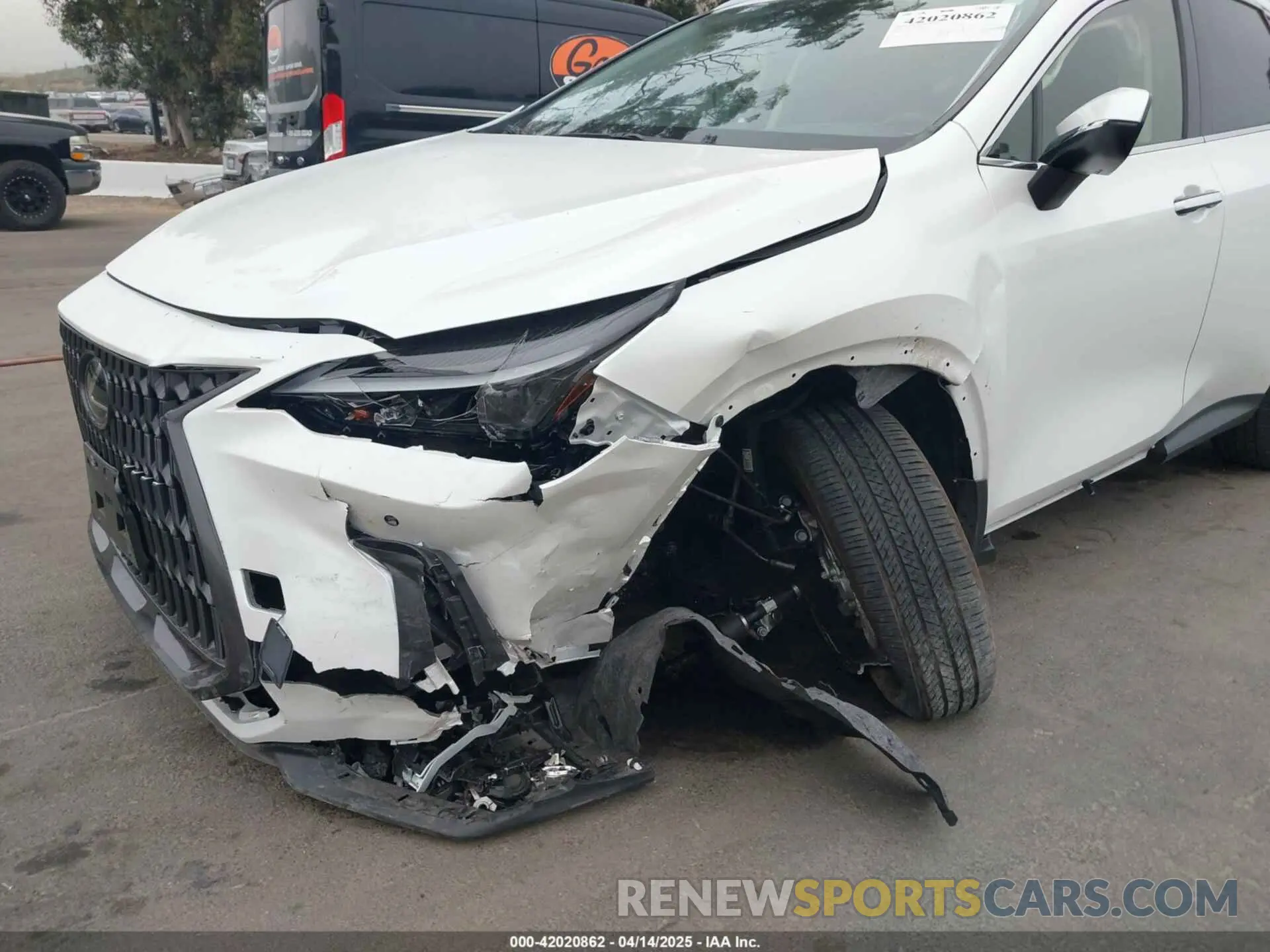 6 Photograph of a damaged car JTJGDCAZ2R5022080 LEXUS NX 250 2024