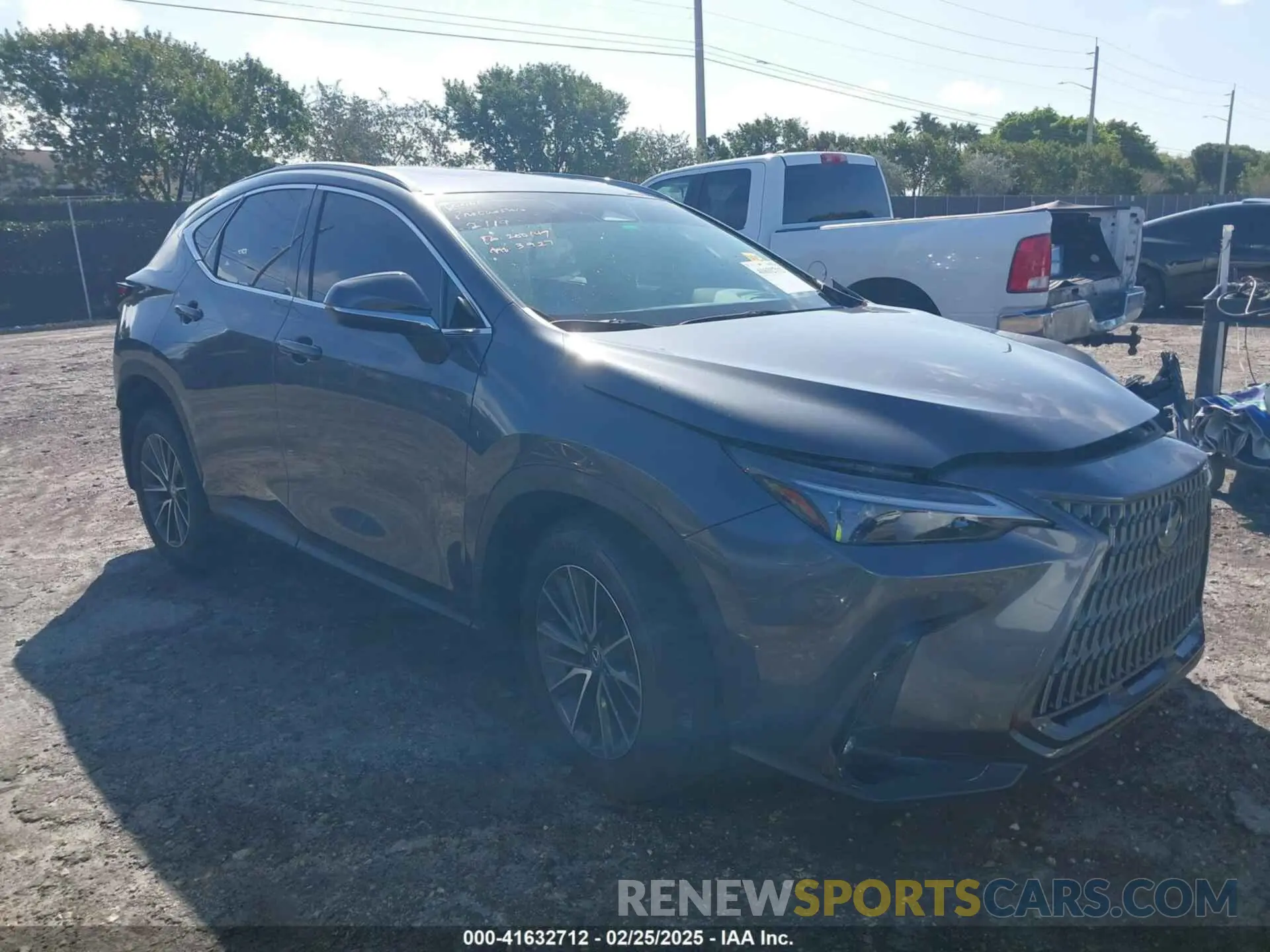 1 Photograph of a damaged car 2T2ADCAZ7SC018667 LEXUS NX 250 2025