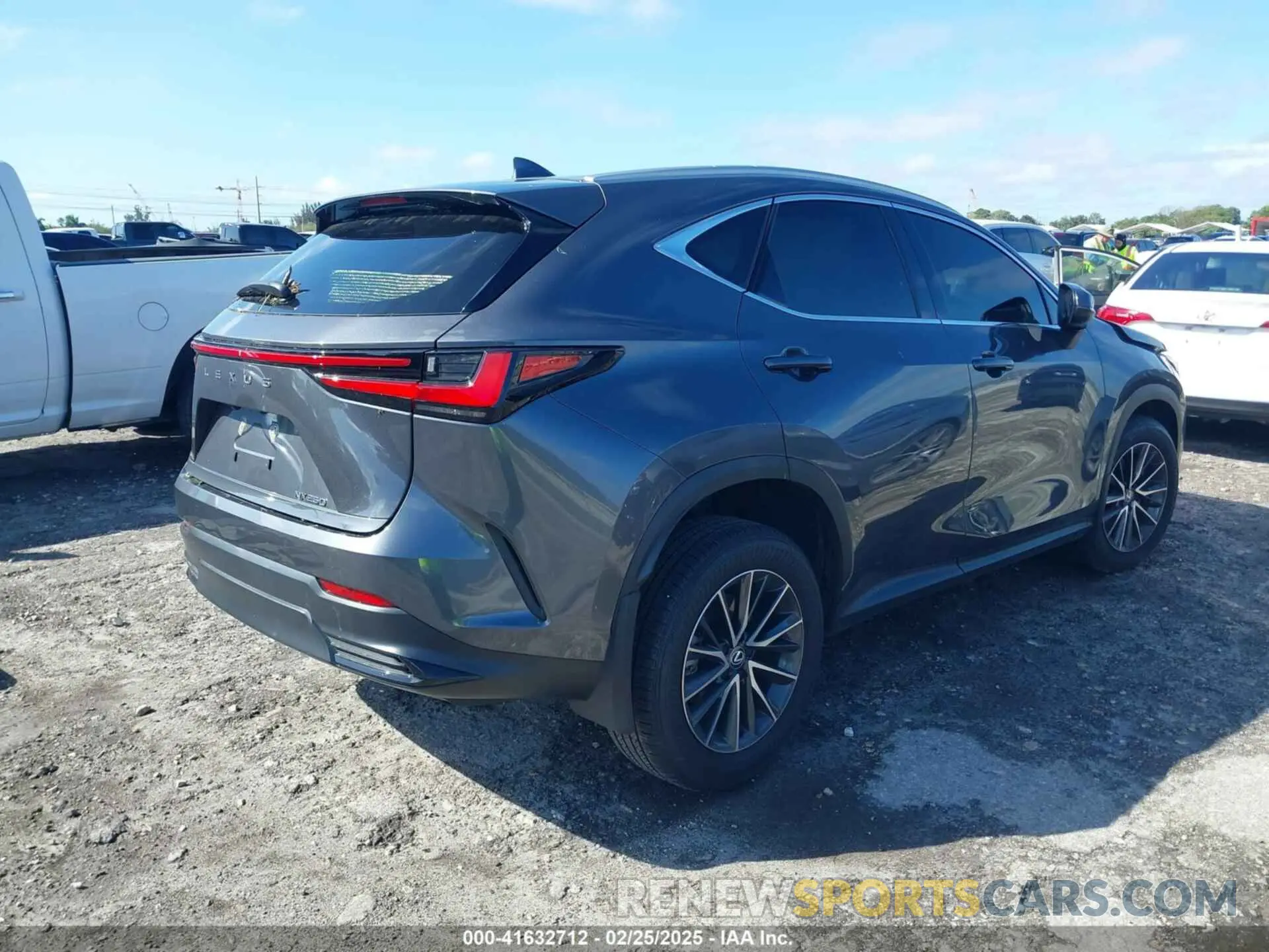 4 Photograph of a damaged car 2T2ADCAZ7SC018667 LEXUS NX 250 2025