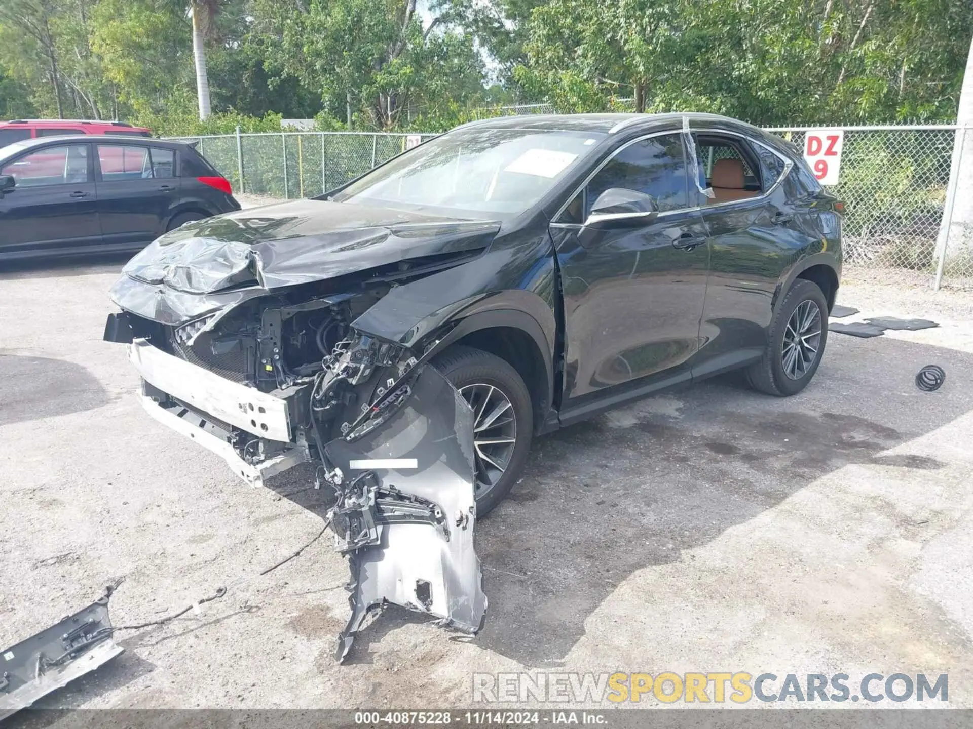 2 Photograph of a damaged car 2T2ADCAZ7SC019768 LEXUS NX 250 2025