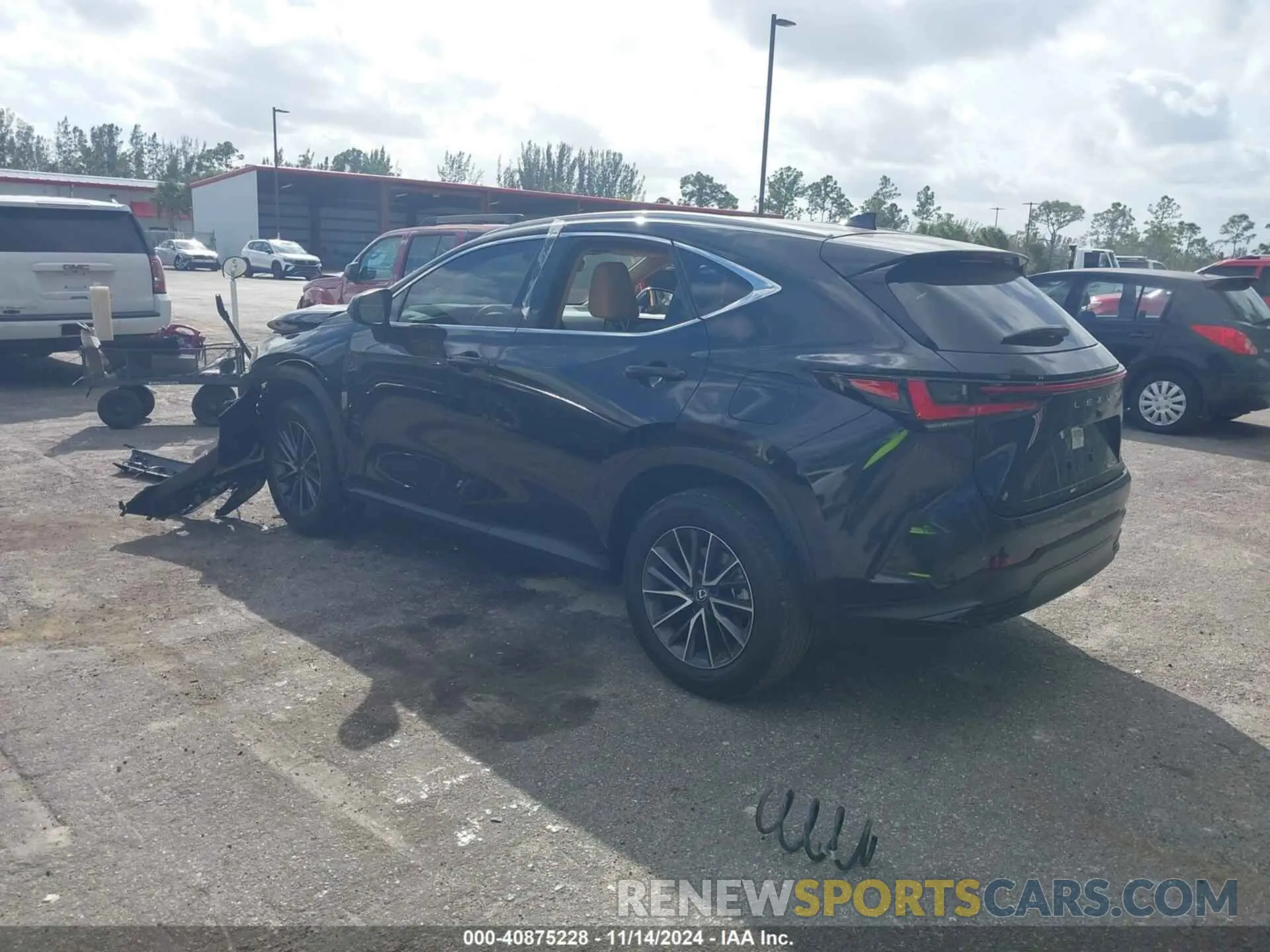 3 Photograph of a damaged car 2T2ADCAZ7SC019768 LEXUS NX 250 2025