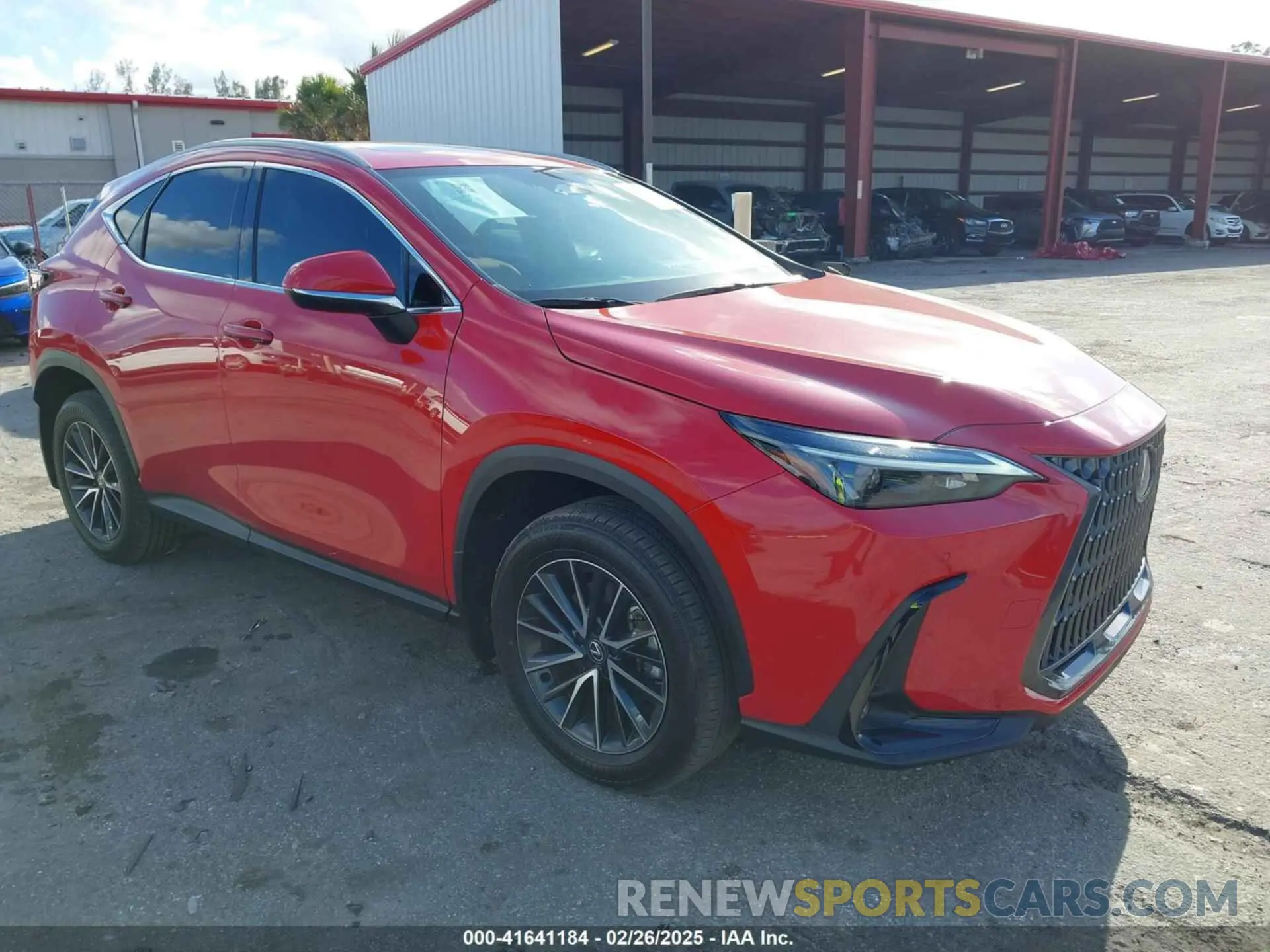 1 Photograph of a damaged car 2T2ADCAZ8SC018984 LEXUS NX 250 2025