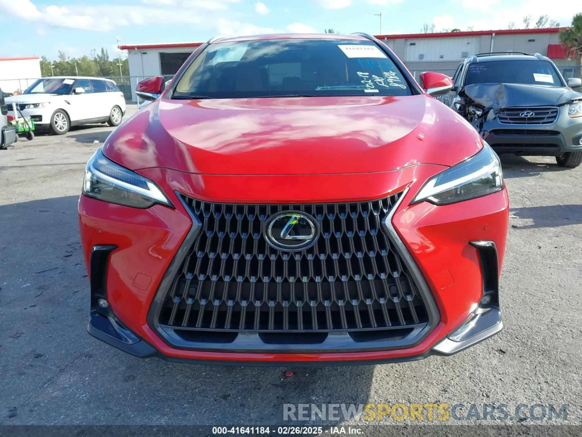 13 Photograph of a damaged car 2T2ADCAZ8SC018984 LEXUS NX 250 2025