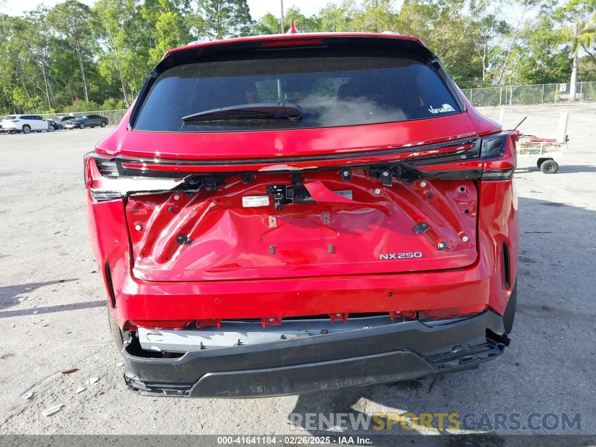 17 Photograph of a damaged car 2T2ADCAZ8SC018984 LEXUS NX 250 2025