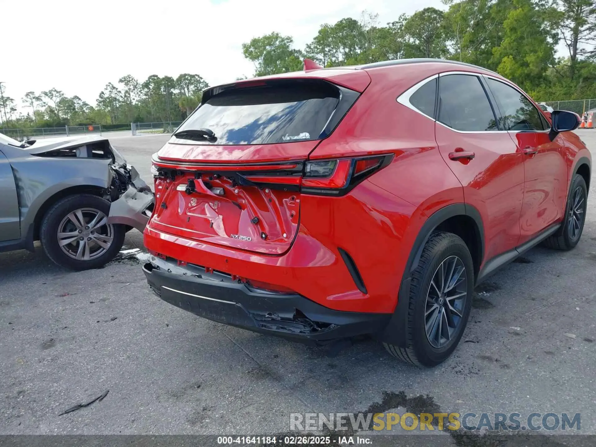 6 Photograph of a damaged car 2T2ADCAZ8SC018984 LEXUS NX 250 2025