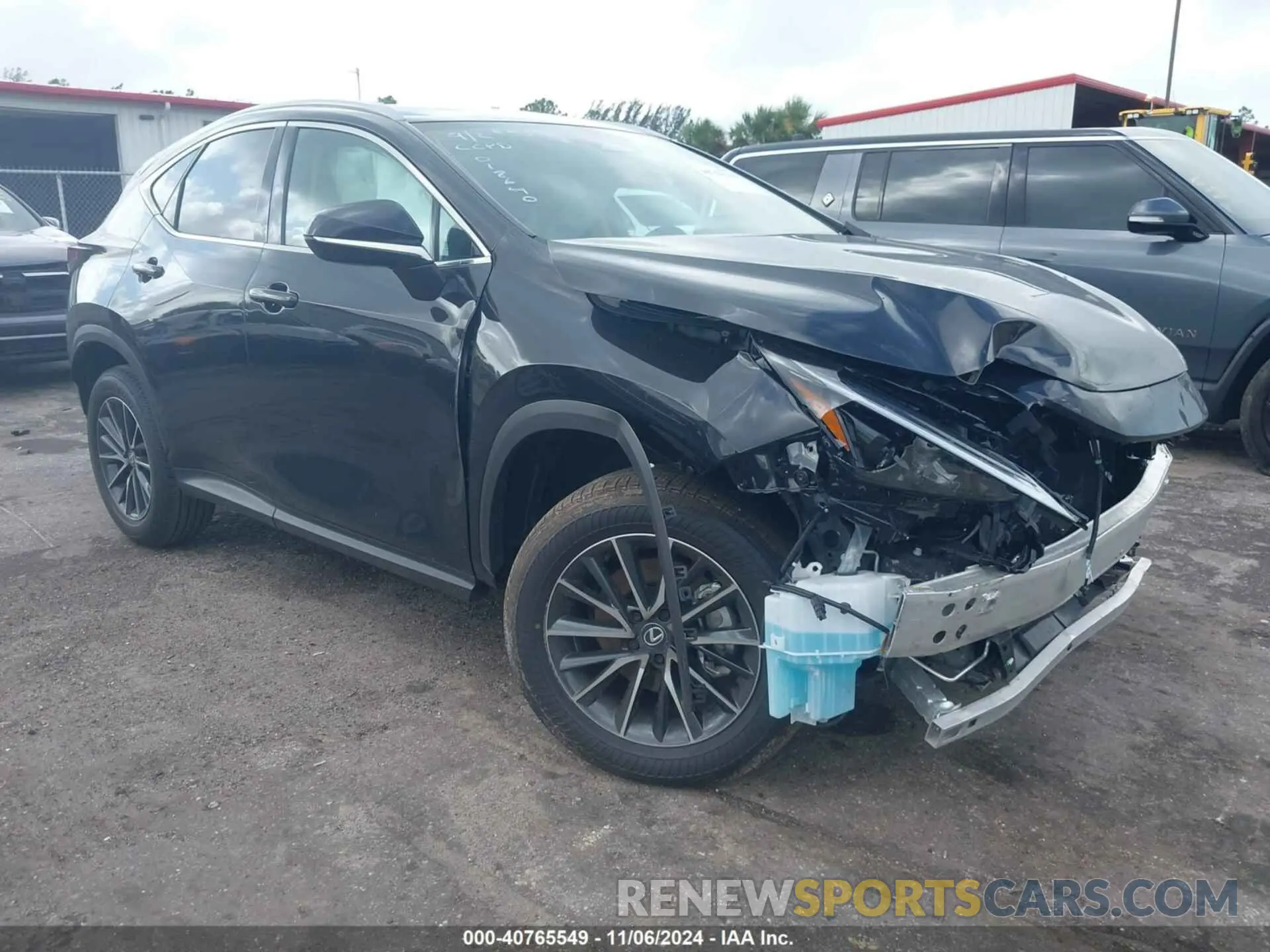1 Photograph of a damaged car 2T2ADCAZ9SC018640 LEXUS NX 250 2025