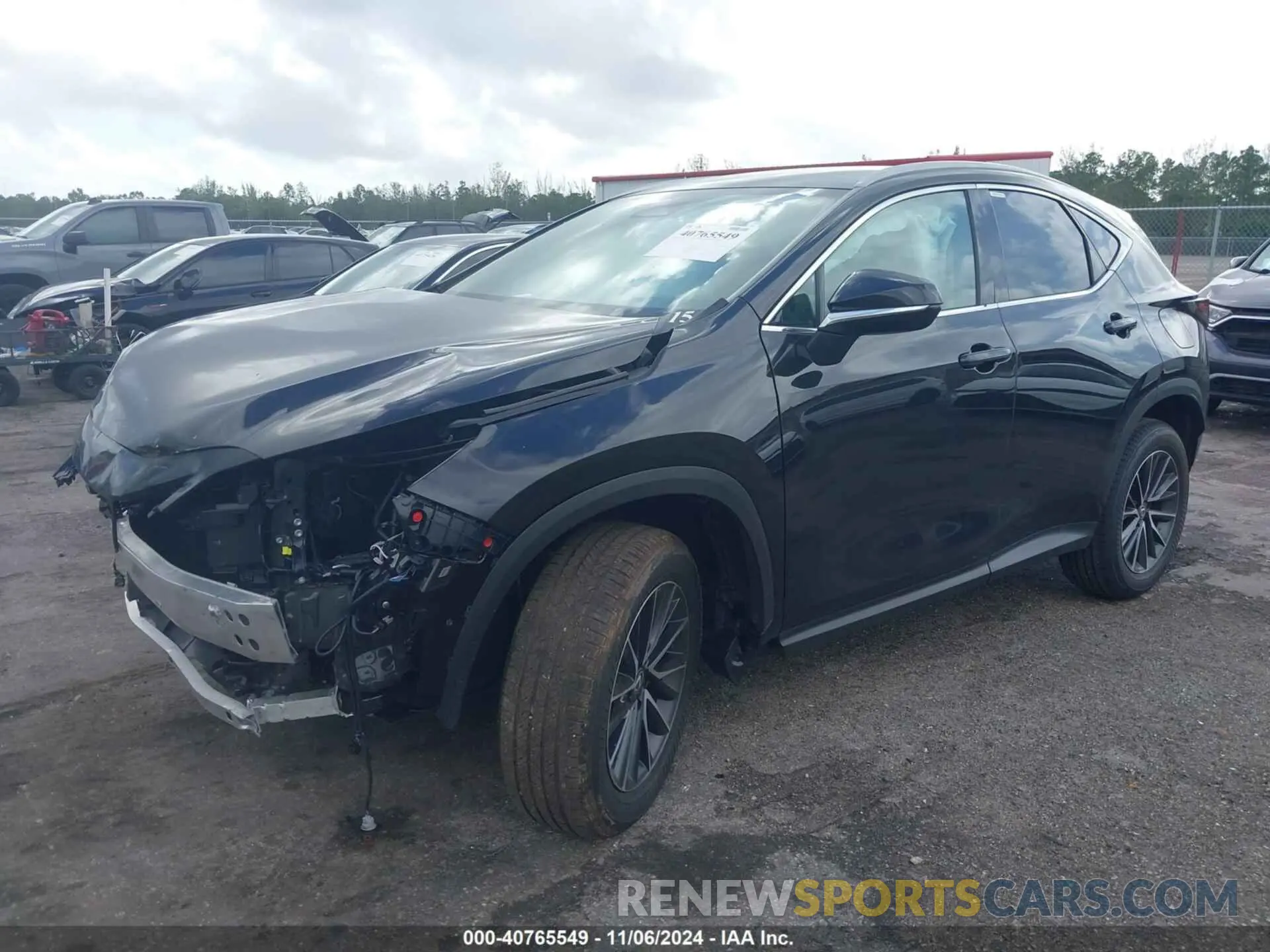 2 Photograph of a damaged car 2T2ADCAZ9SC018640 LEXUS NX 250 2025