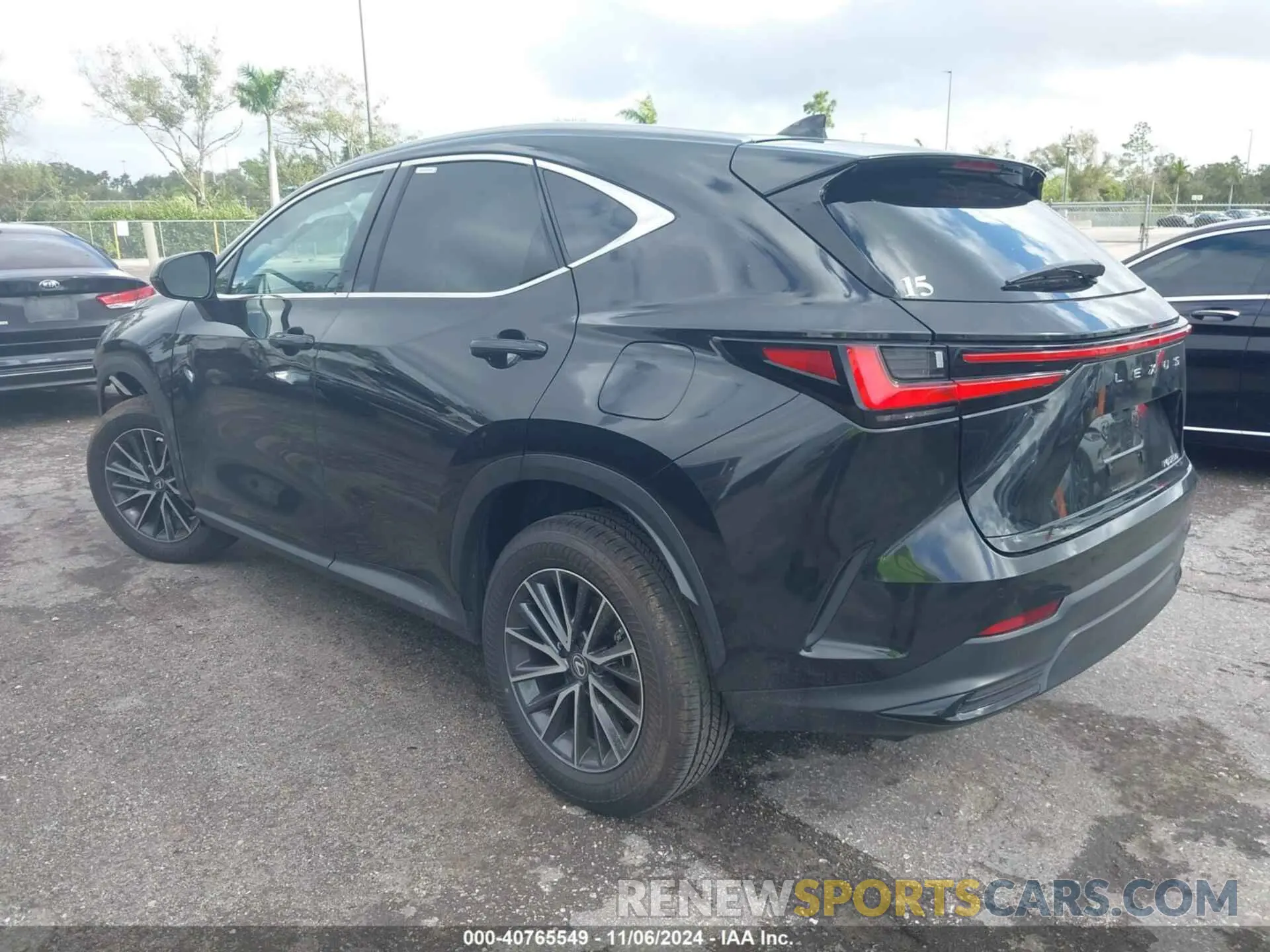 3 Photograph of a damaged car 2T2ADCAZ9SC018640 LEXUS NX 250 2025