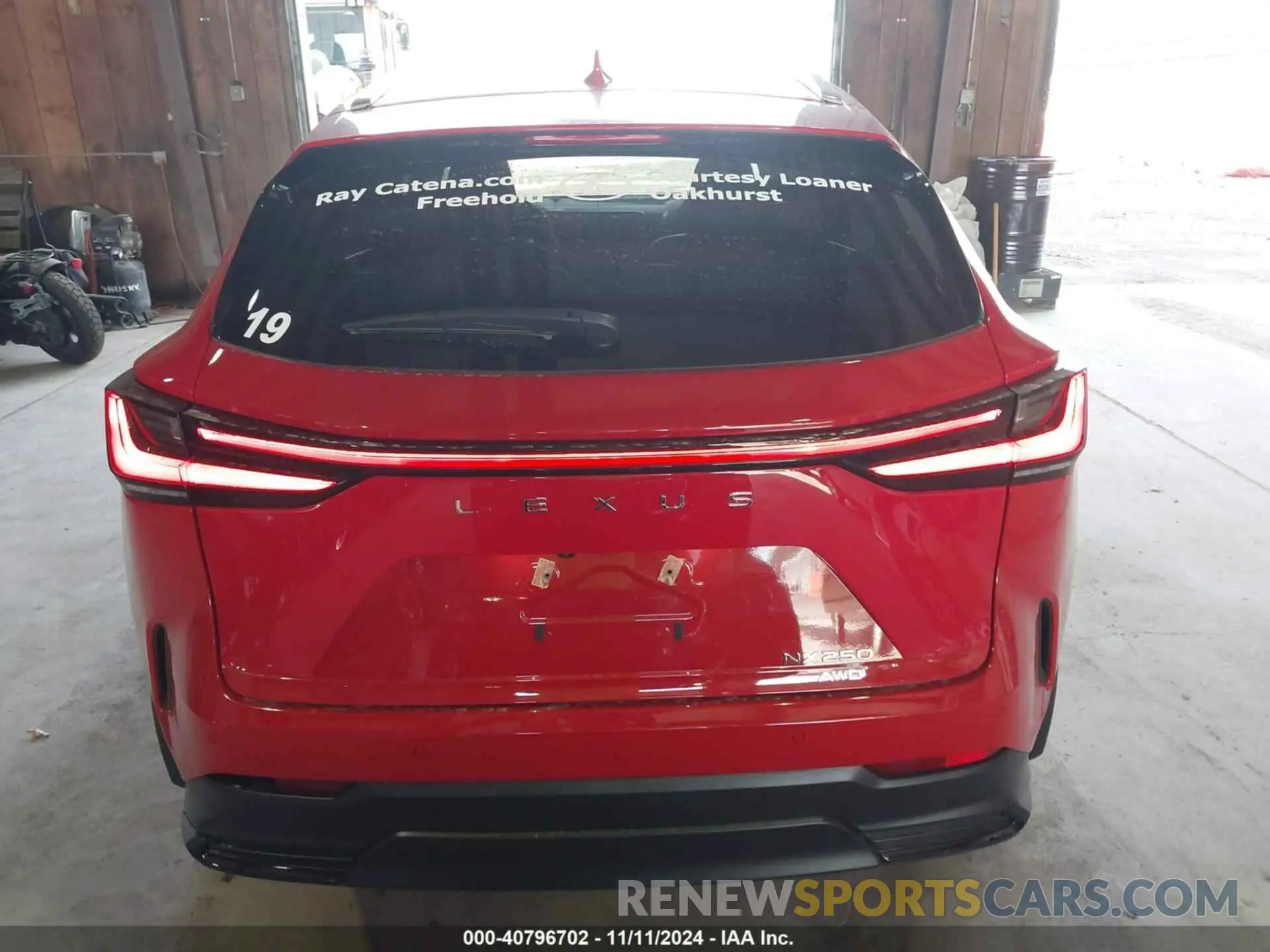16 Photograph of a damaged car 2T2ADCEZ2SC006212 LEXUS NX 250 2025