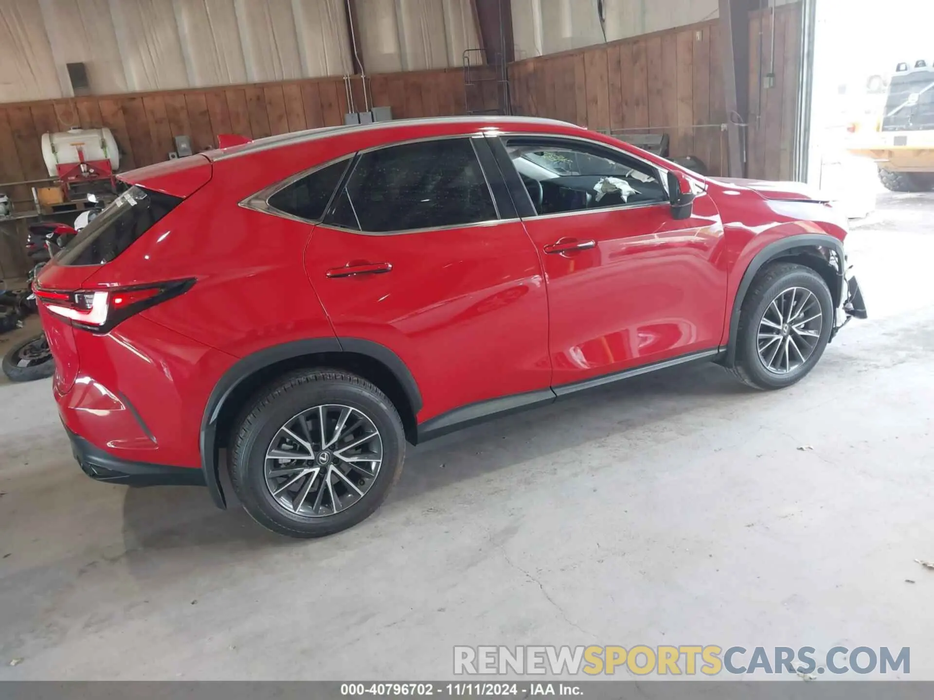 4 Photograph of a damaged car 2T2ADCEZ2SC006212 LEXUS NX 250 2025