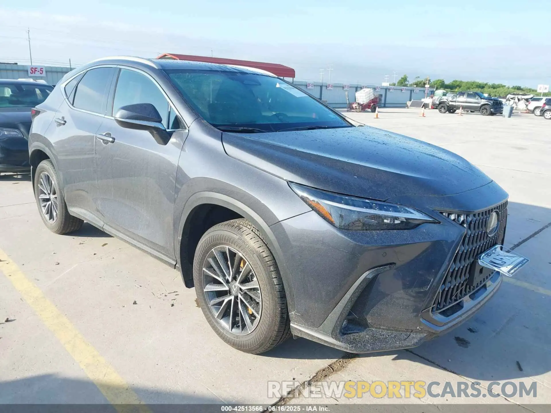 1 Photograph of a damaged car 2T2GDCAZ0SC016771 LEXUS NX 250 2025