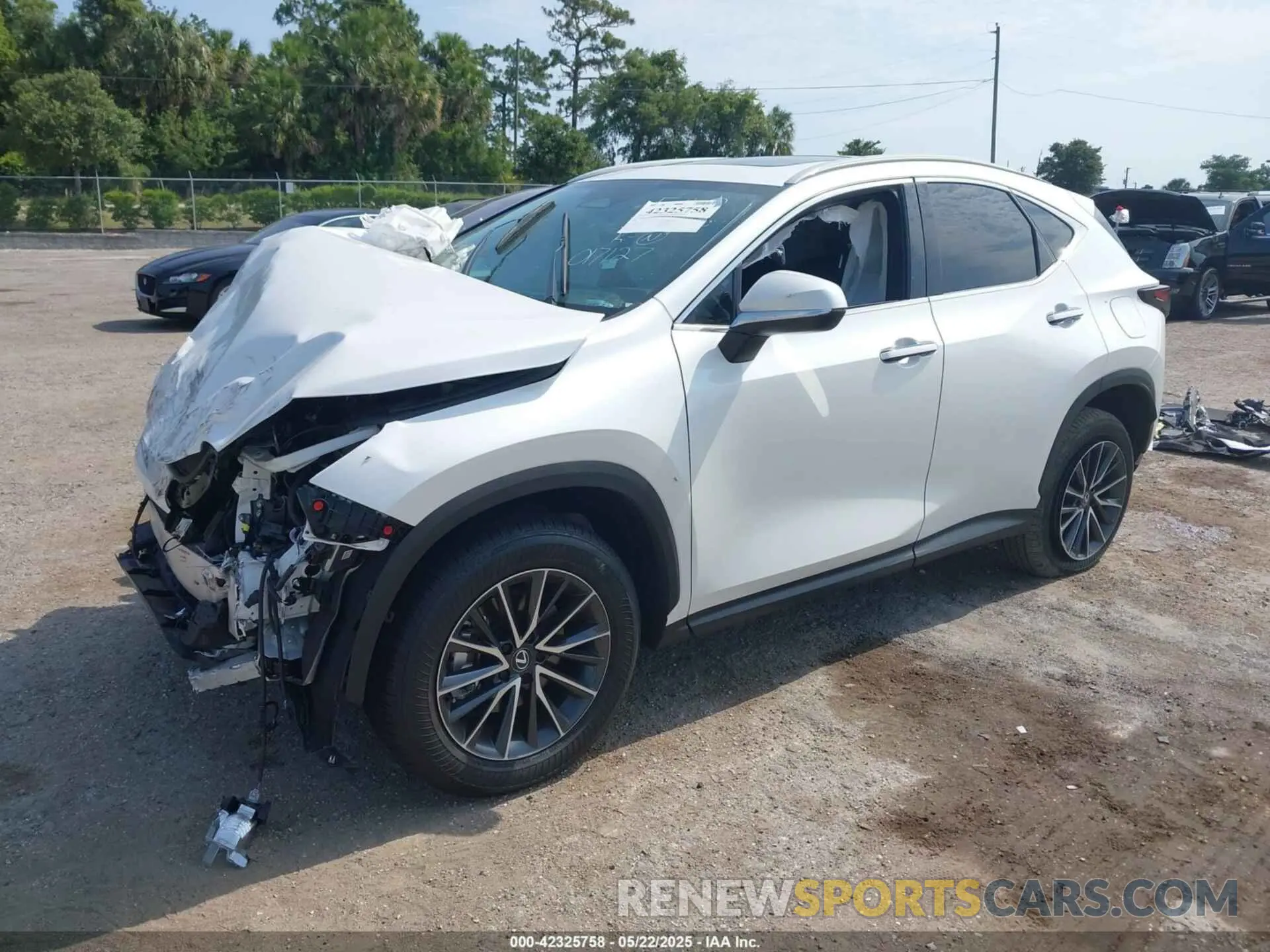 2 Photograph of a damaged car 2T2GDCAZ0SC017127 LEXUS NX 250 2025