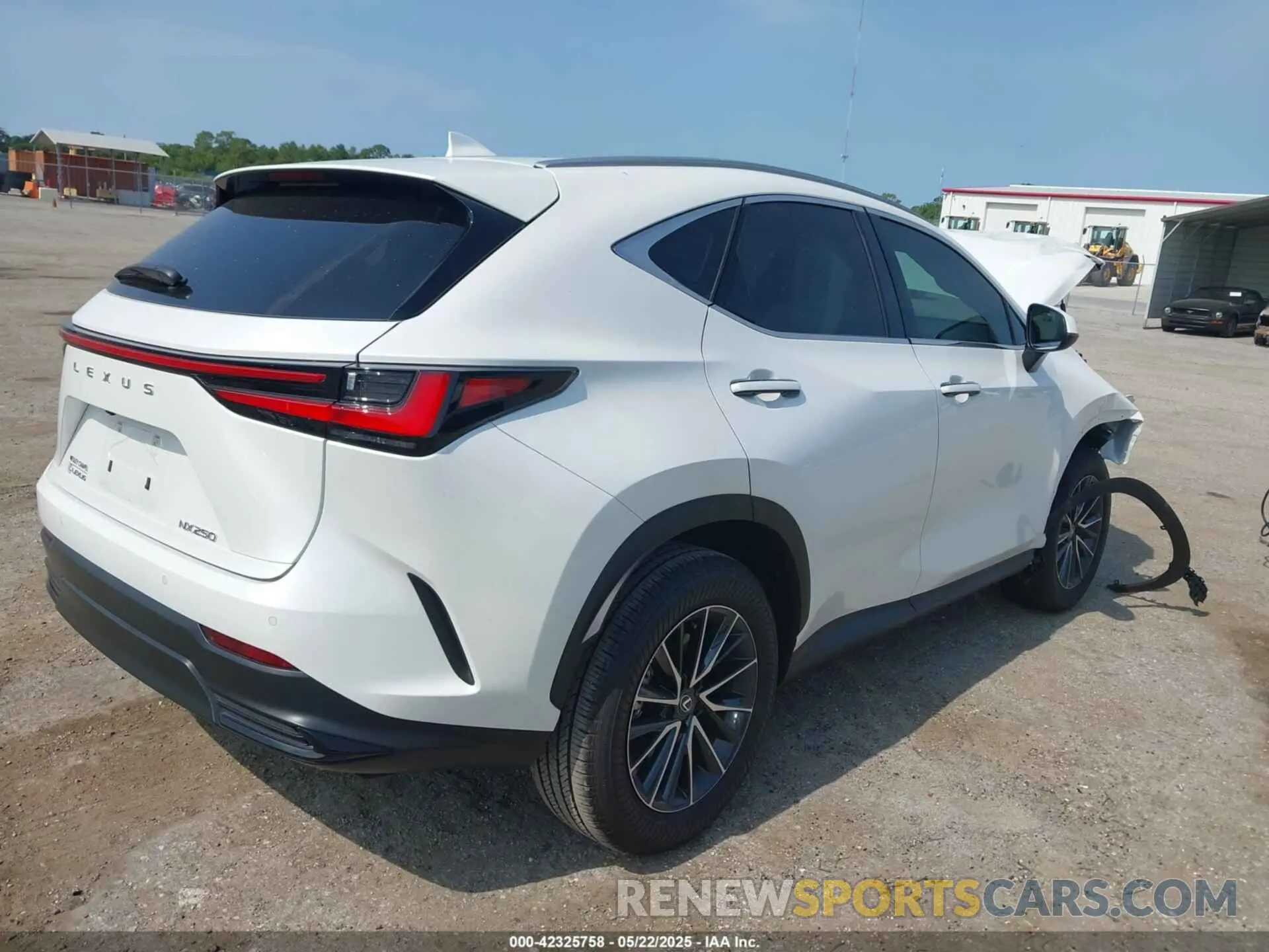 4 Photograph of a damaged car 2T2GDCAZ0SC017127 LEXUS NX 250 2025