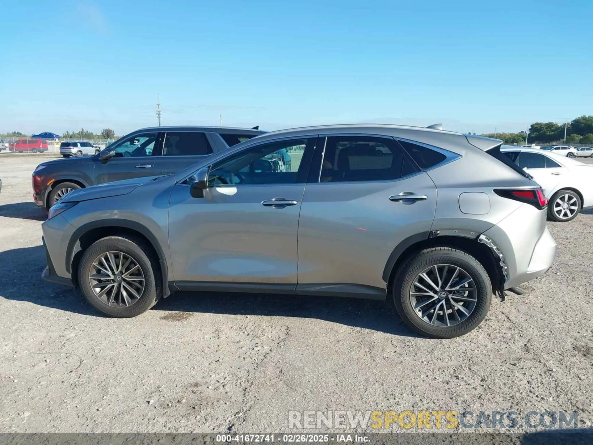14 Photograph of a damaged car 2T2GDCAZ0SC017810 LEXUS NX 250 2025
