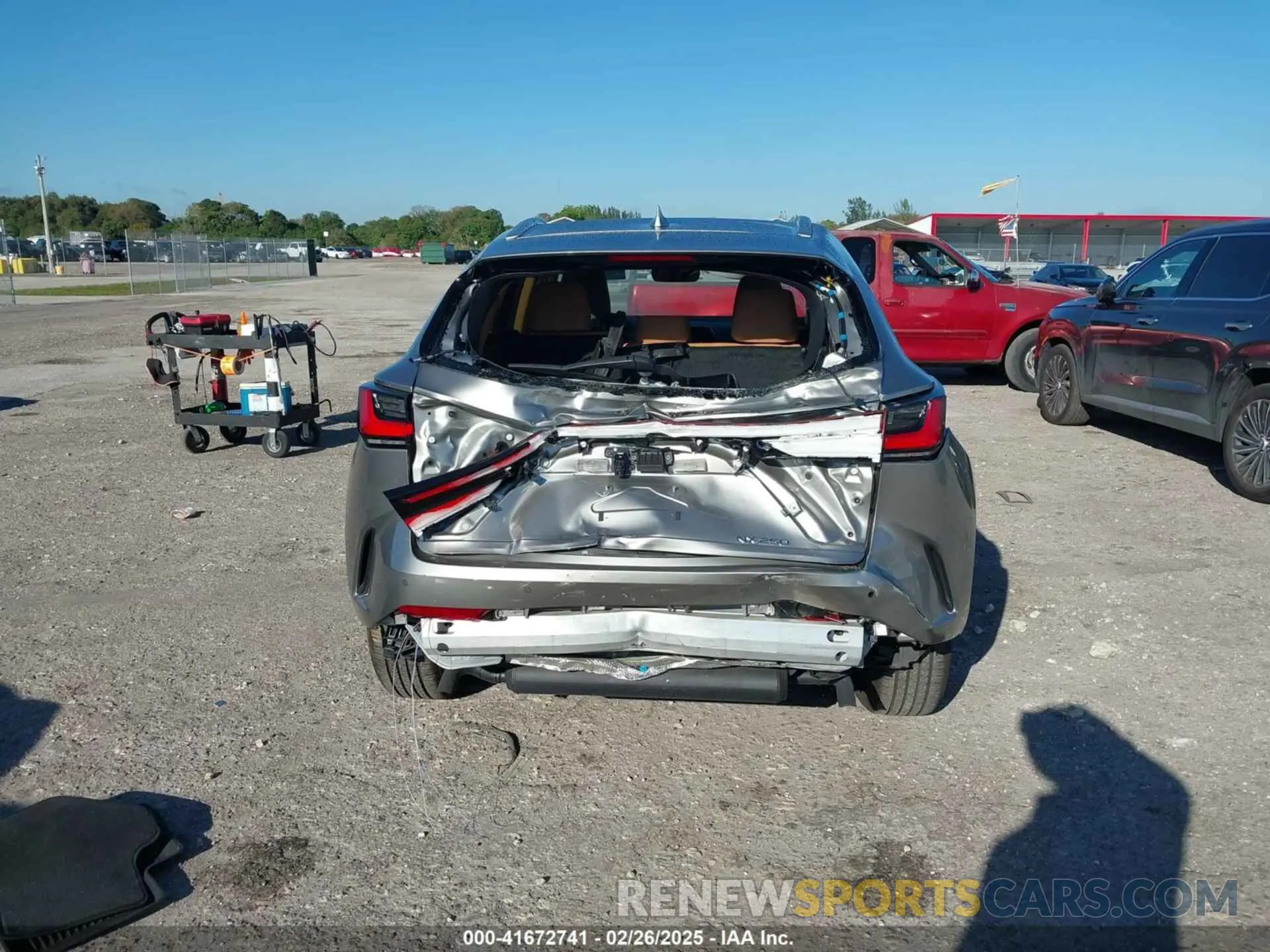 16 Photograph of a damaged car 2T2GDCAZ0SC017810 LEXUS NX 250 2025