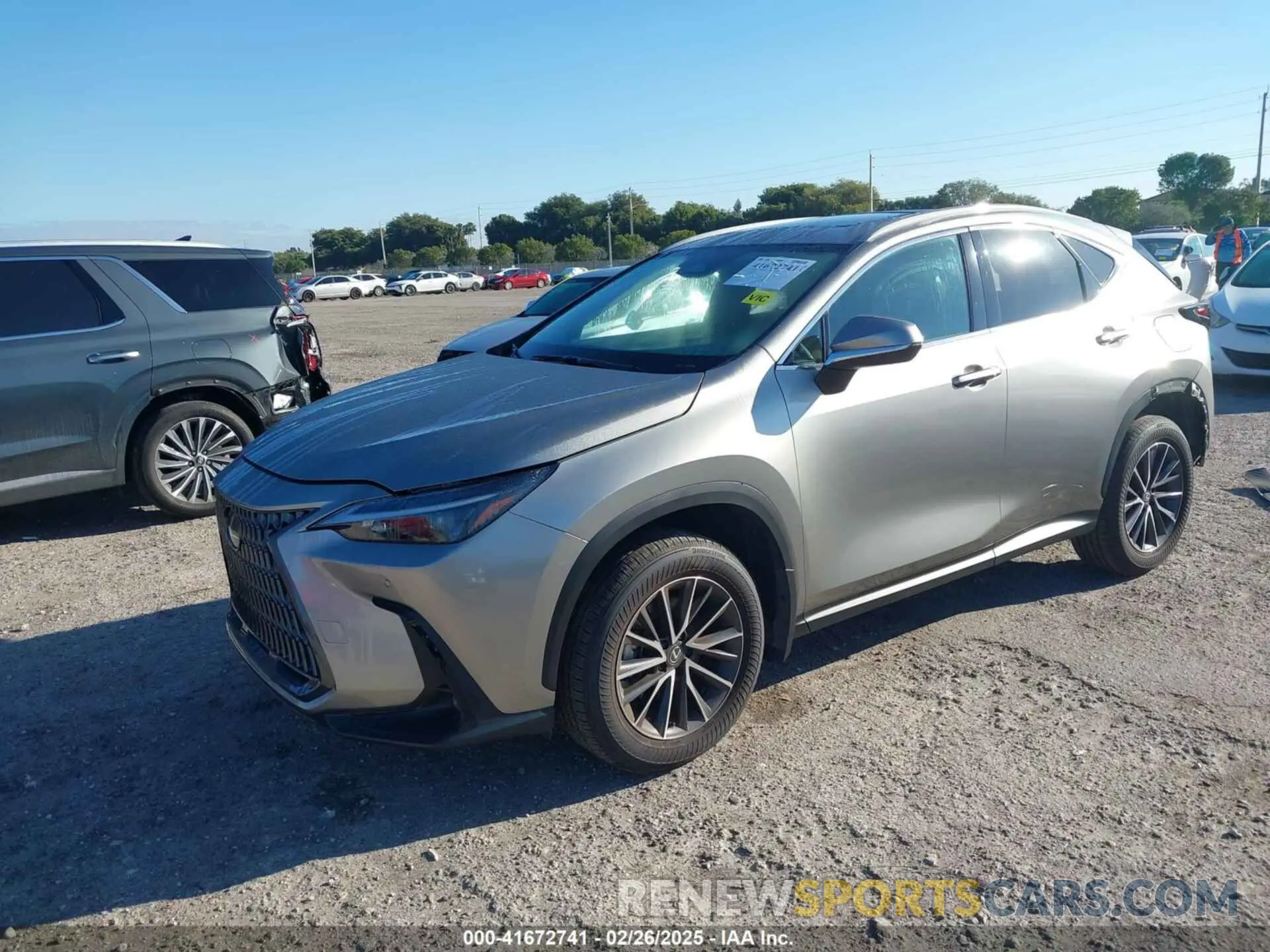2 Photograph of a damaged car 2T2GDCAZ0SC017810 LEXUS NX 250 2025