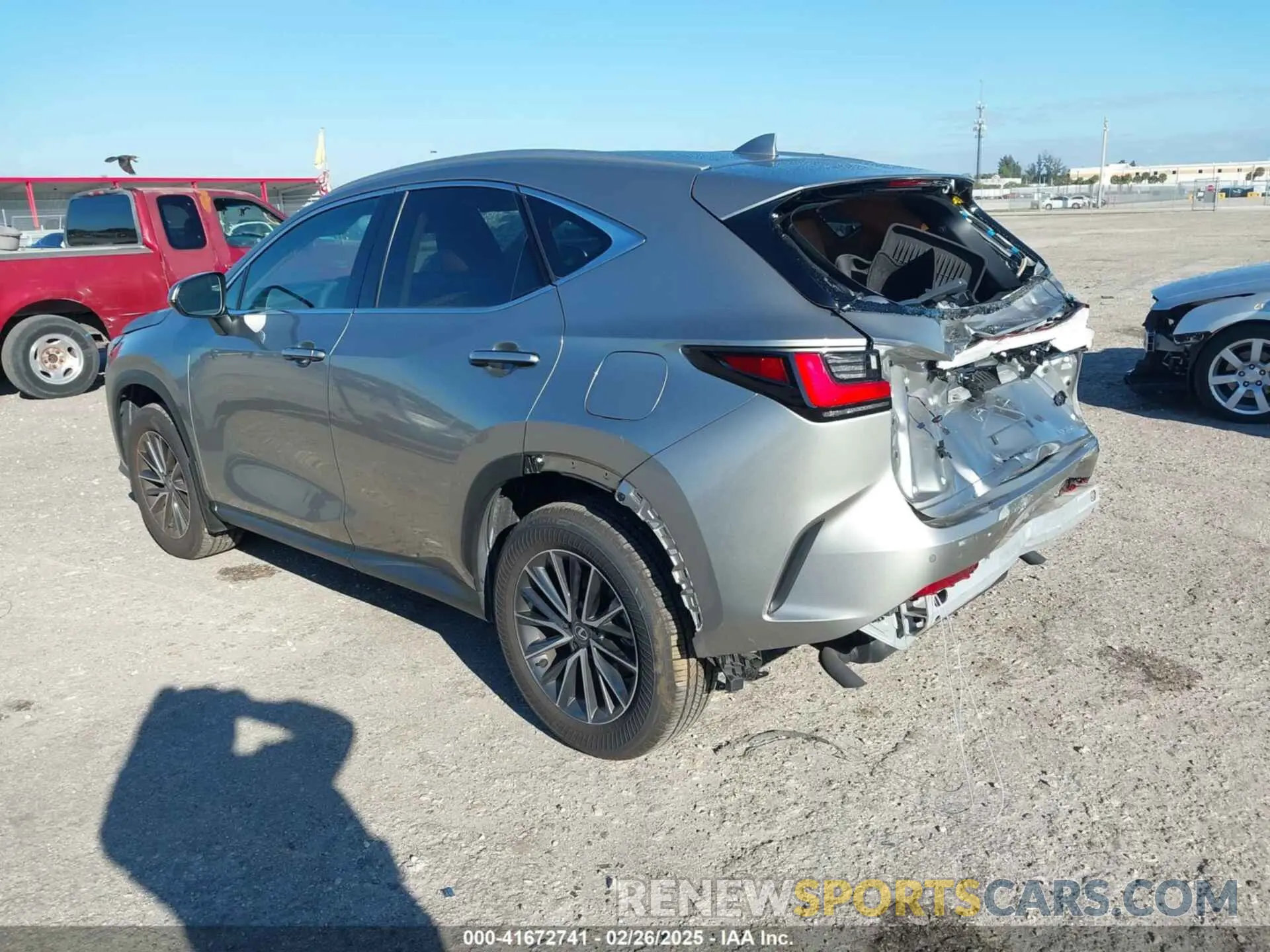 3 Photograph of a damaged car 2T2GDCAZ0SC017810 LEXUS NX 250 2025