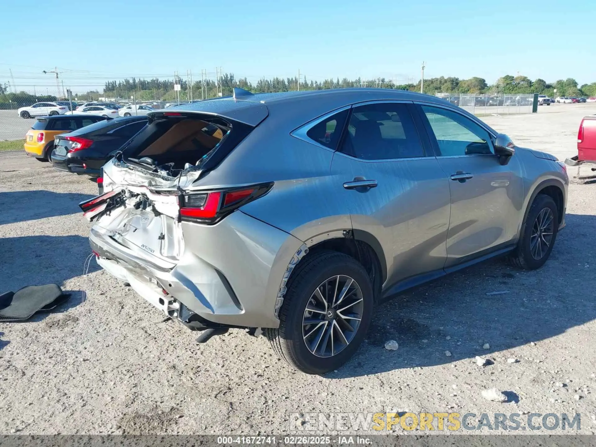 4 Photograph of a damaged car 2T2GDCAZ0SC017810 LEXUS NX 250 2025