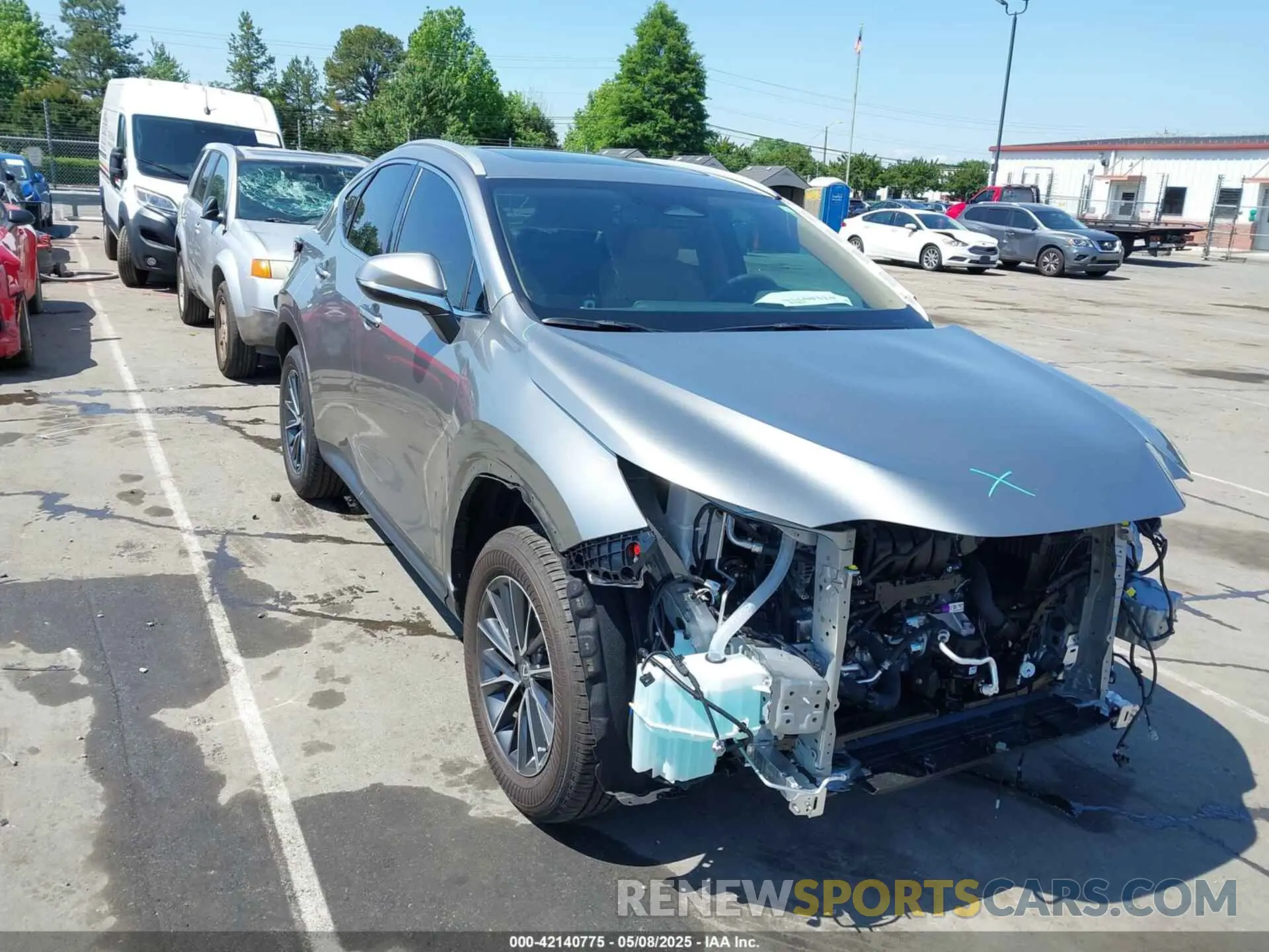 1 Photograph of a damaged car 2T2GDCAZ1SC020537 LEXUS NX 250 2025