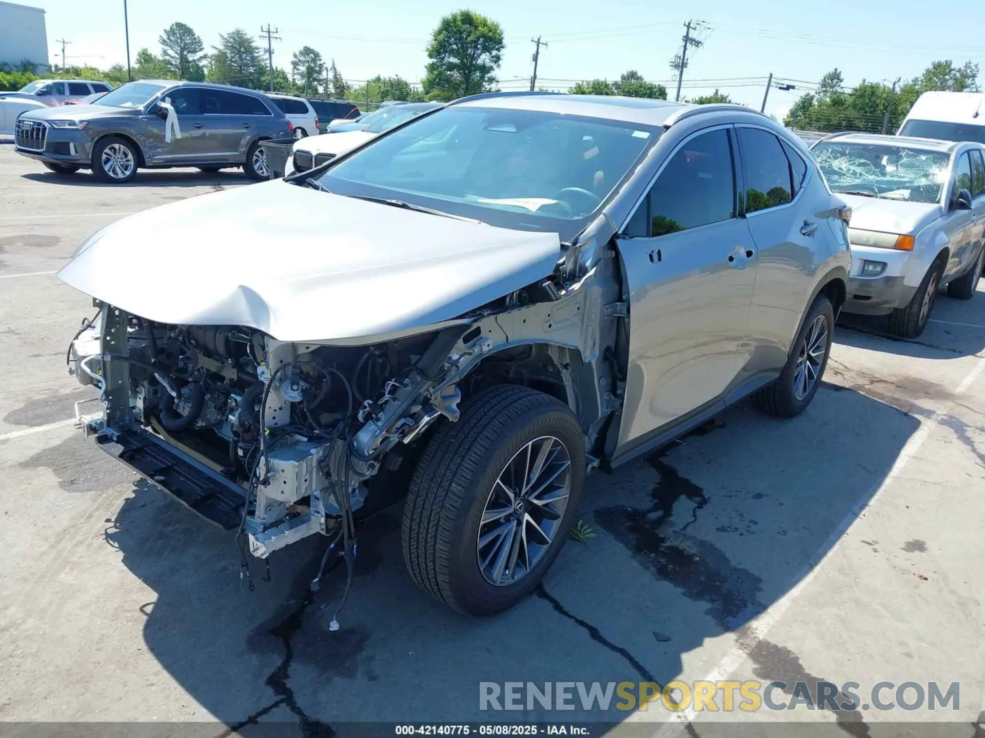 2 Photograph of a damaged car 2T2GDCAZ1SC020537 LEXUS NX 250 2025