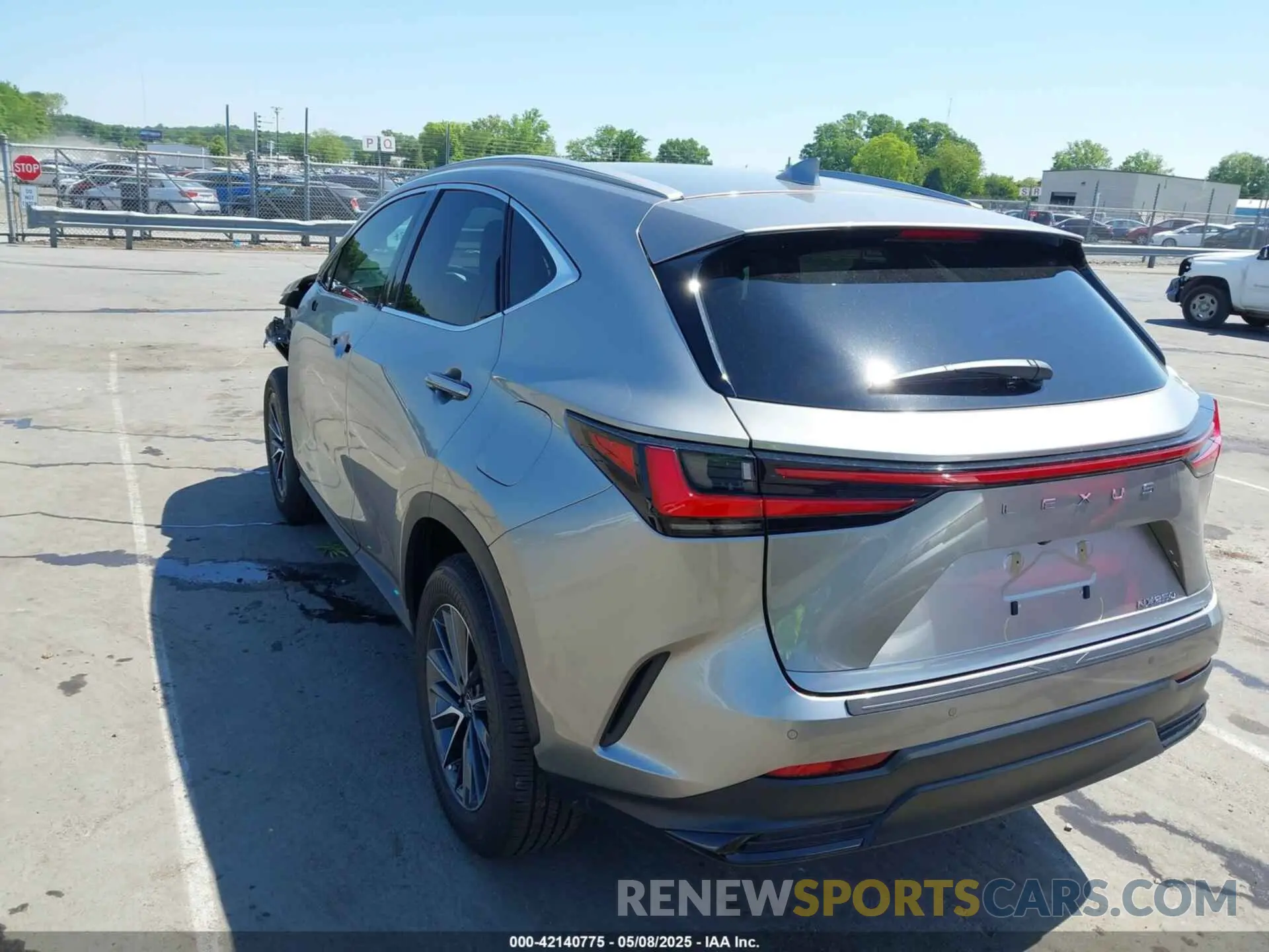 3 Photograph of a damaged car 2T2GDCAZ1SC020537 LEXUS NX 250 2025