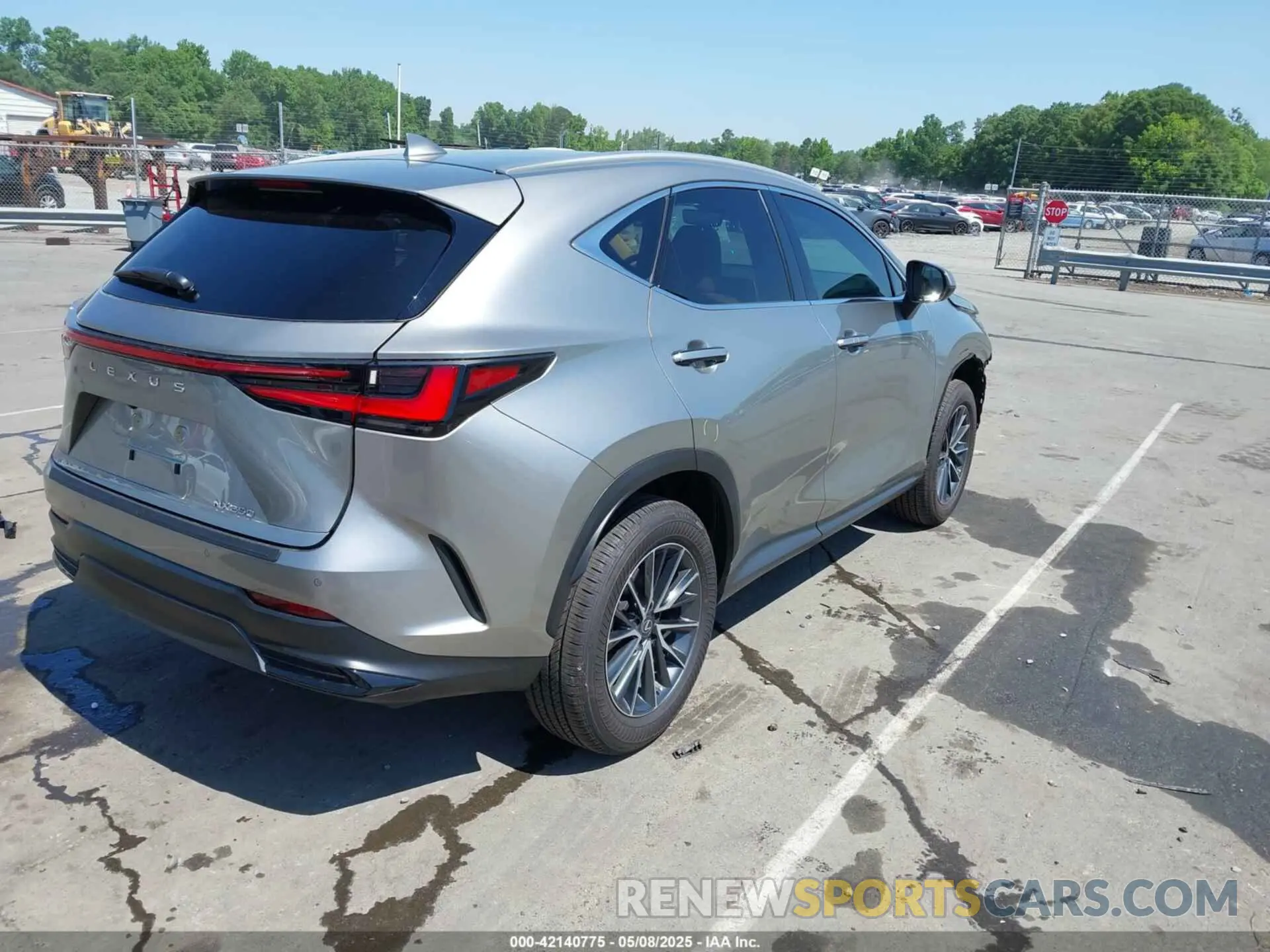 4 Photograph of a damaged car 2T2GDCAZ1SC020537 LEXUS NX 250 2025