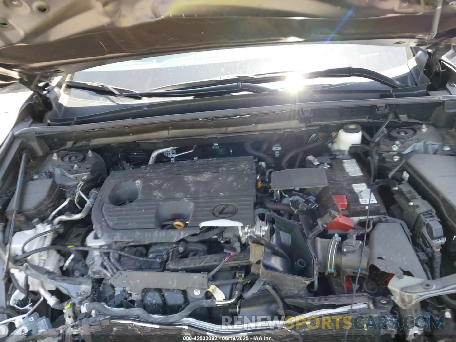 10 Photograph of a damaged car 2T2GDCAZ4SC017888 LEXUS NX 250 2025
