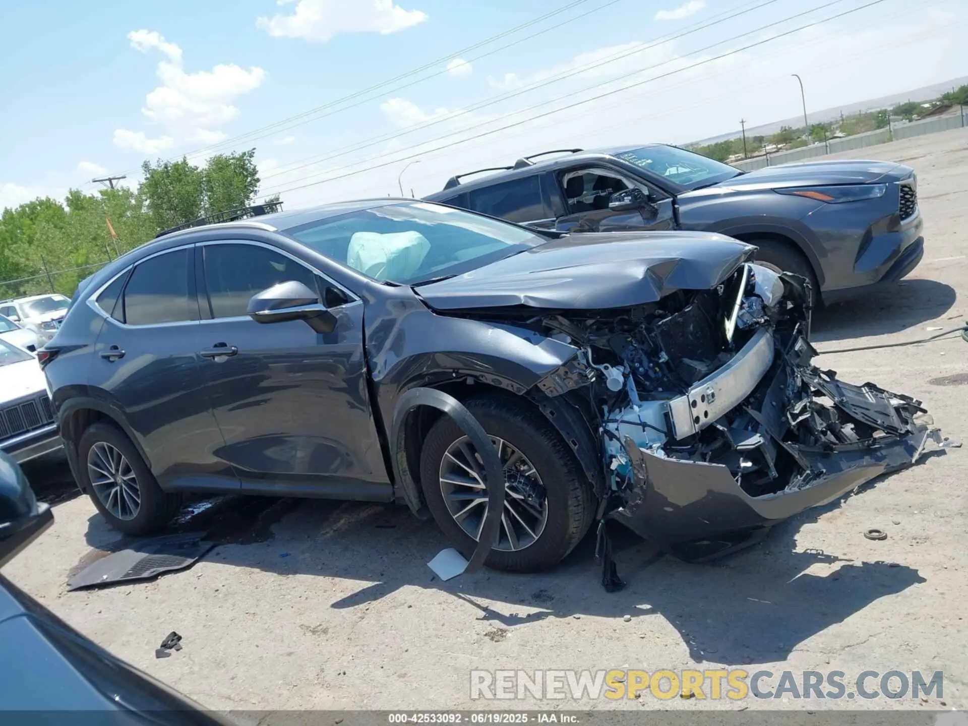 13 Photograph of a damaged car 2T2GDCAZ4SC017888 LEXUS NX 250 2025