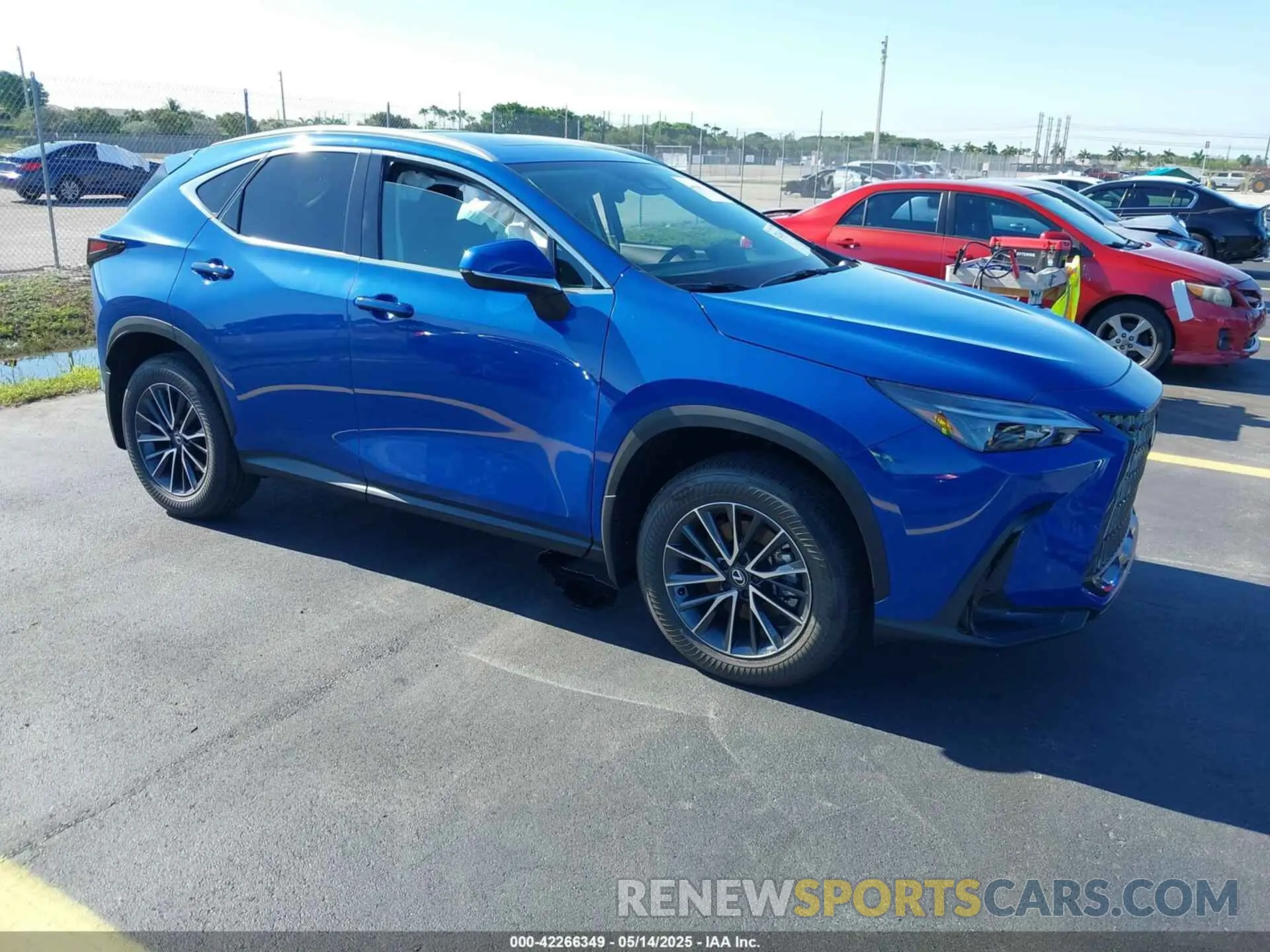 1 Photograph of a damaged car 2T2GDCAZ9SC024917 LEXUS NX 250 2025