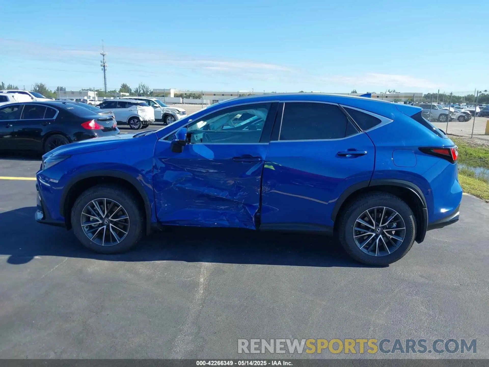 14 Photograph of a damaged car 2T2GDCAZ9SC024917 LEXUS NX 250 2025