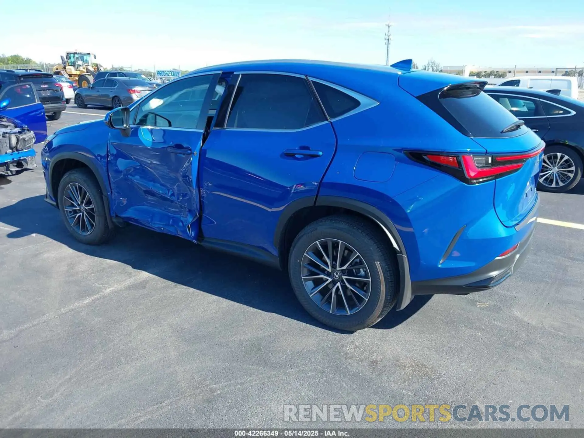 3 Photograph of a damaged car 2T2GDCAZ9SC024917 LEXUS NX 250 2025