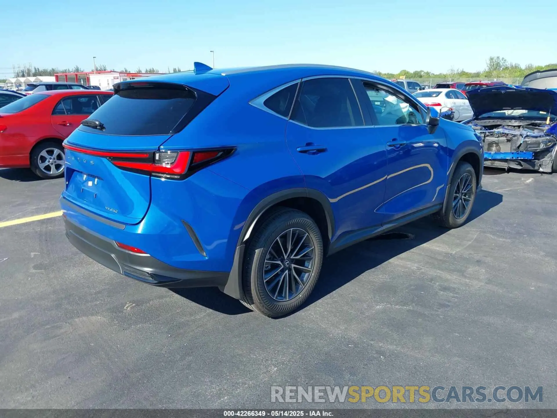 4 Photograph of a damaged car 2T2GDCAZ9SC024917 LEXUS NX 250 2025