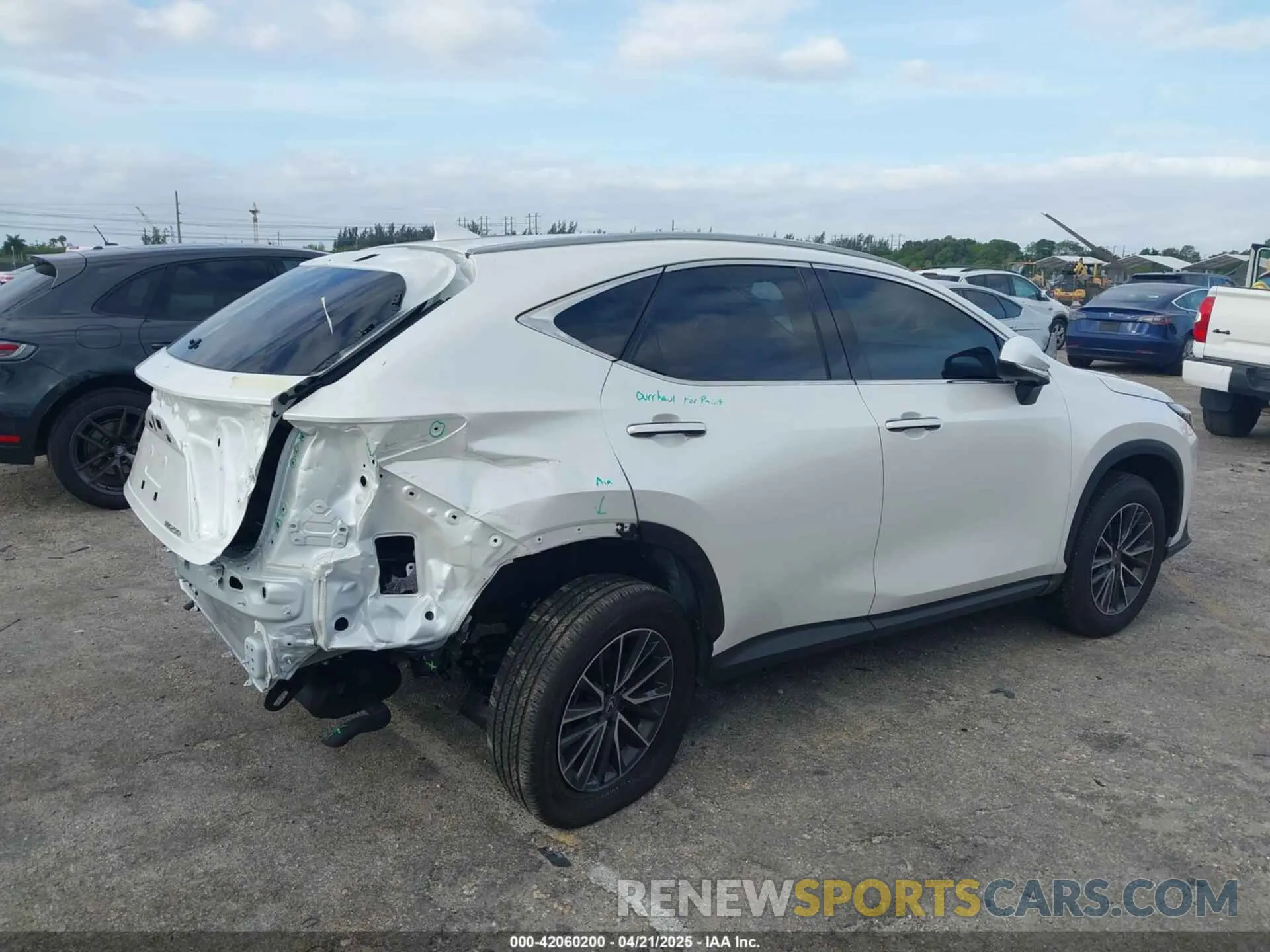 20 Photograph of a damaged car JTJADCAZ1S2022956 LEXUS NX 250 2025