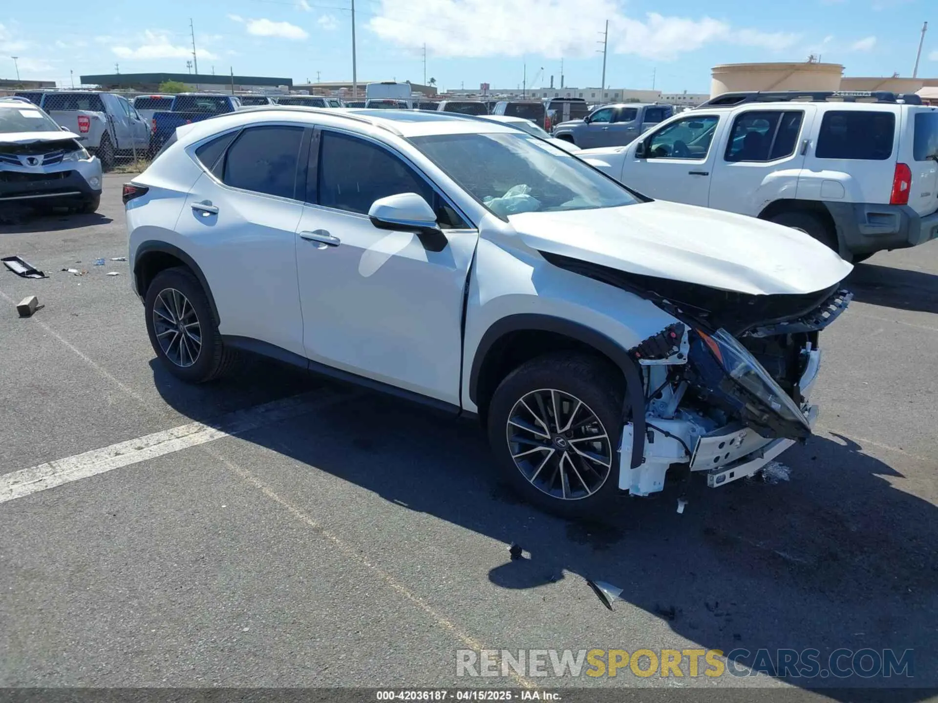 1 Photograph of a damaged car JTJGDCAZ2S2020658 LEXUS NX 250 2025