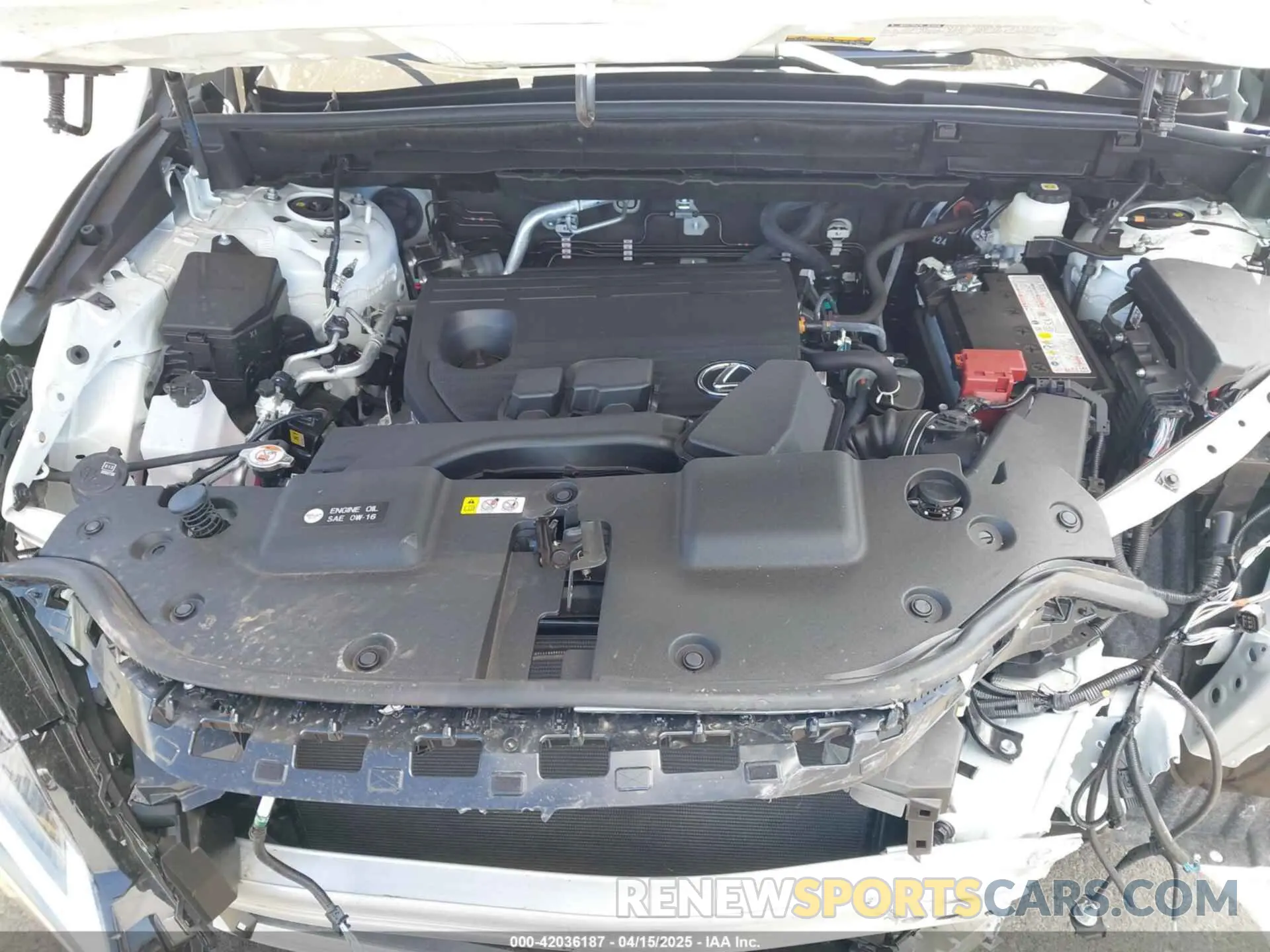 10 Photograph of a damaged car JTJGDCAZ2S2020658 LEXUS NX 250 2025