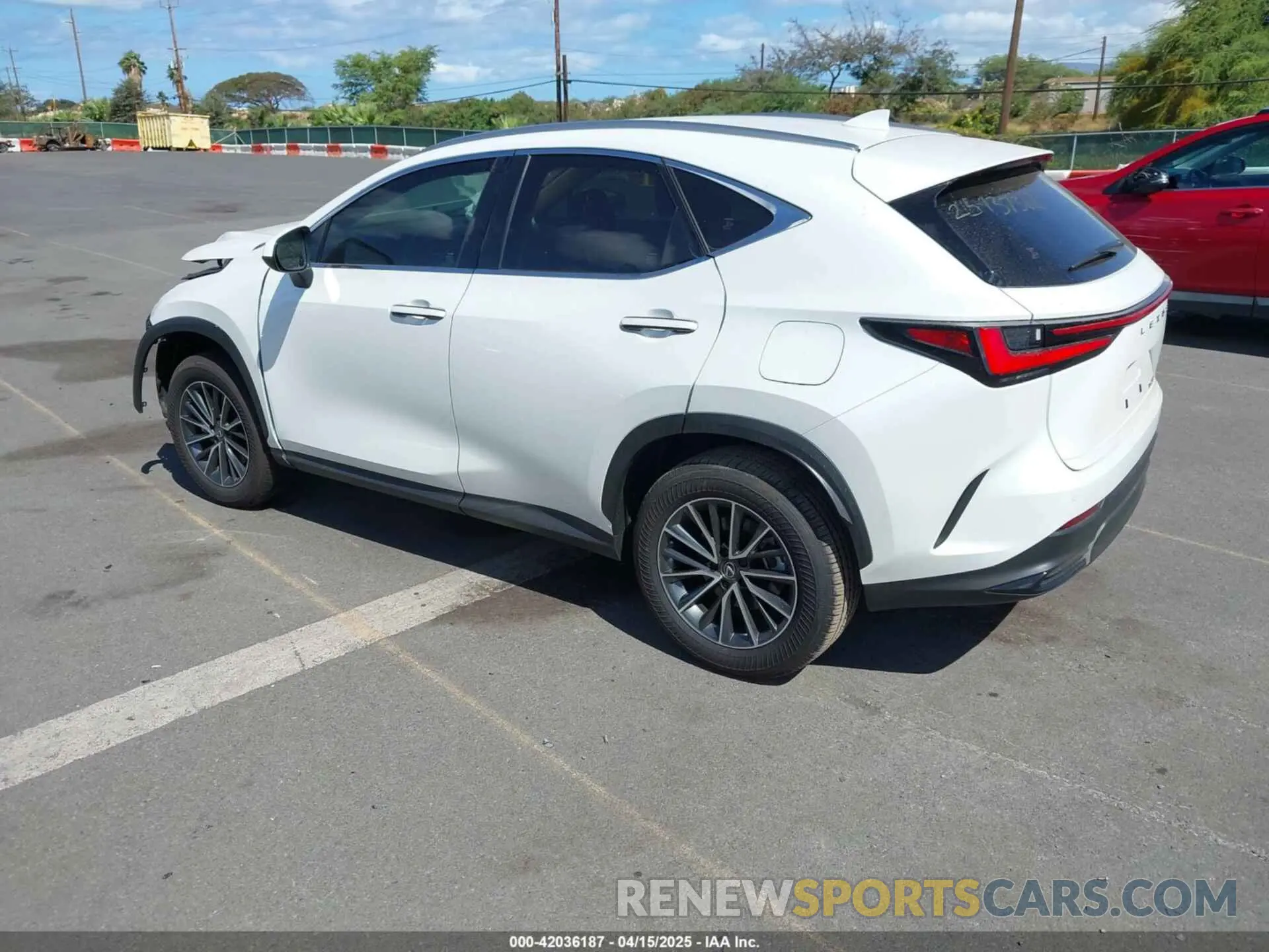 3 Photograph of a damaged car JTJGDCAZ2S2020658 LEXUS NX 250 2025