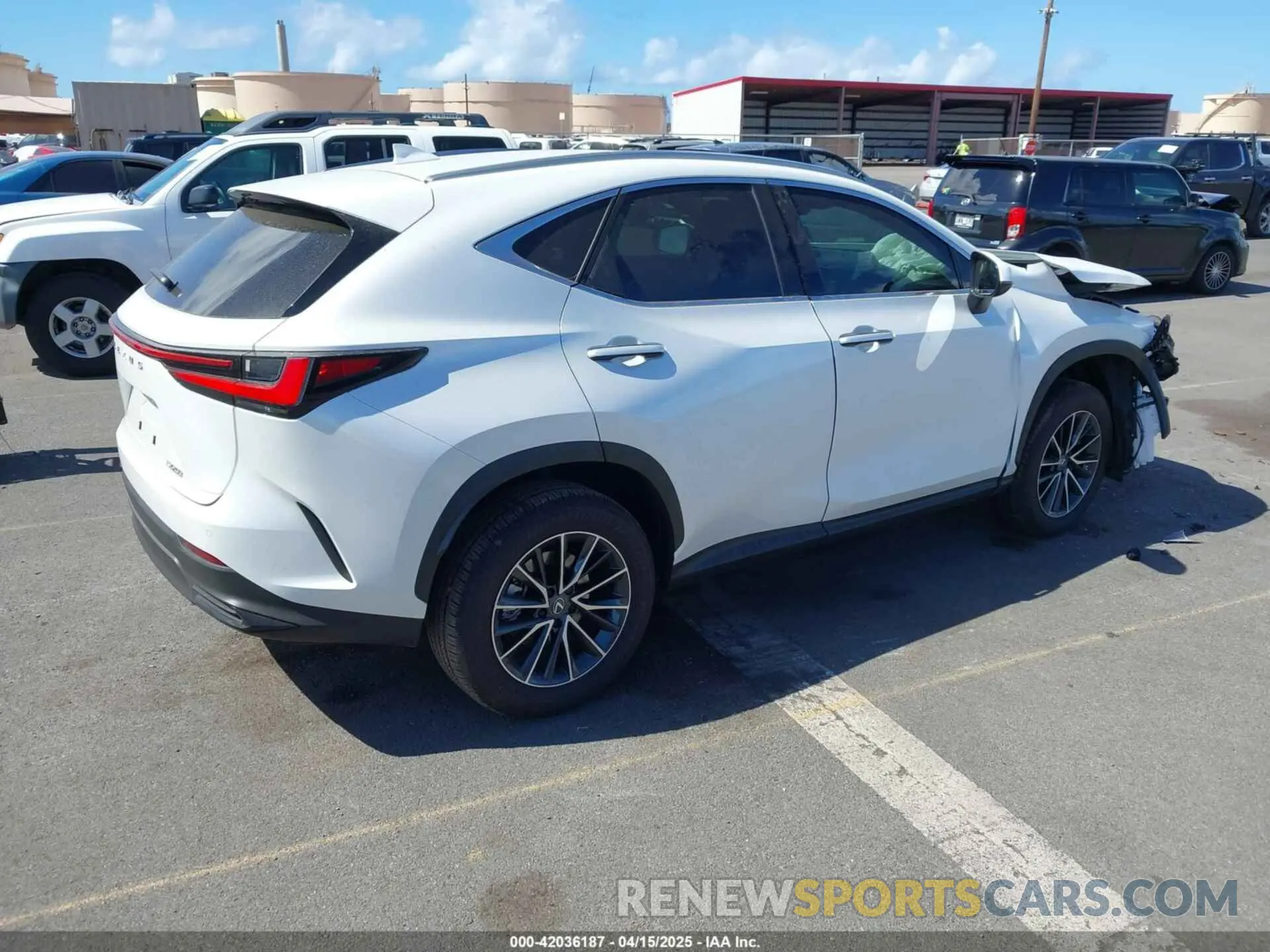 4 Photograph of a damaged car JTJGDCAZ2S2020658 LEXUS NX 250 2025
