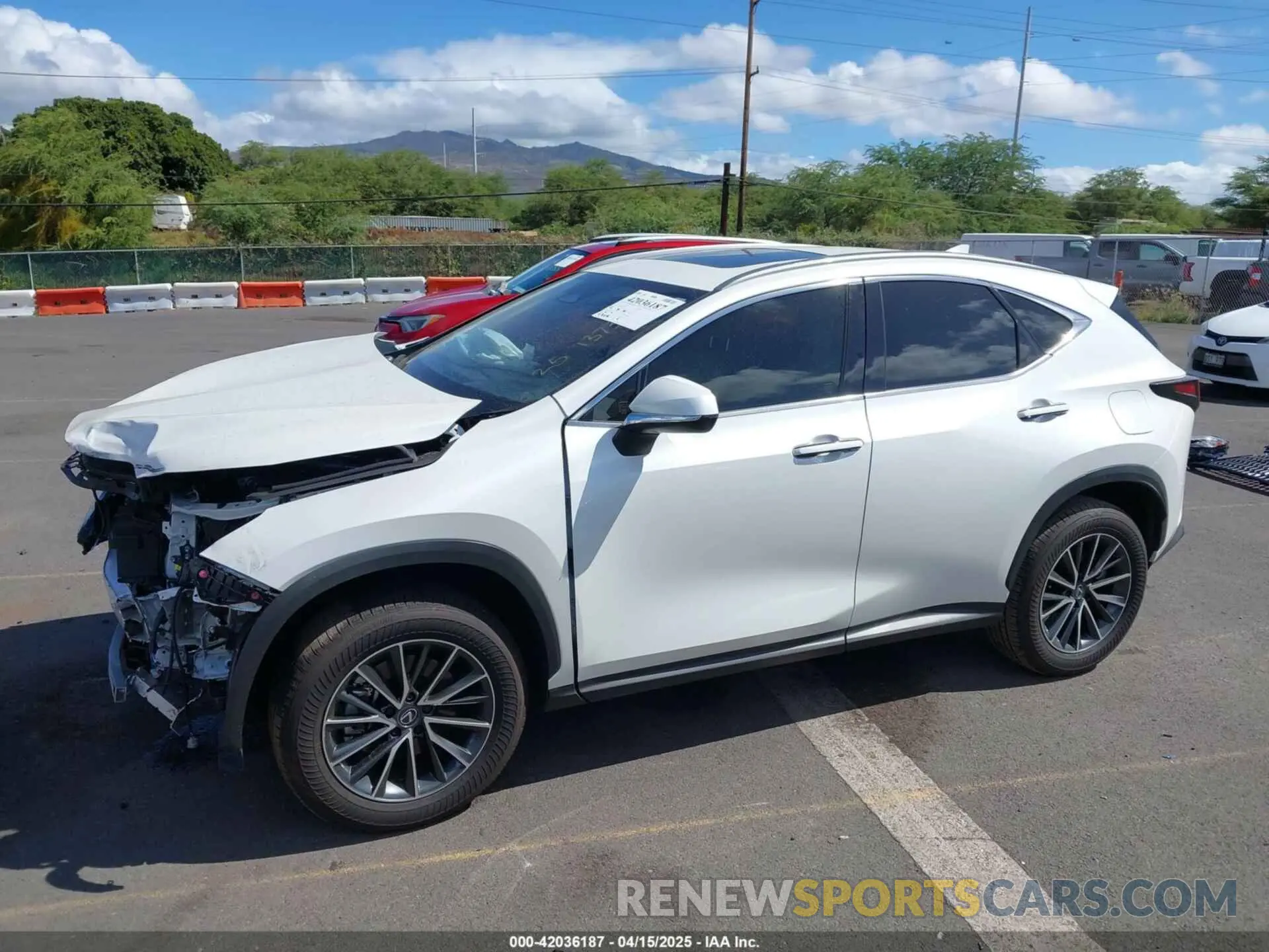 6 Photograph of a damaged car JTJGDCAZ2S2020658 LEXUS NX 250 2025