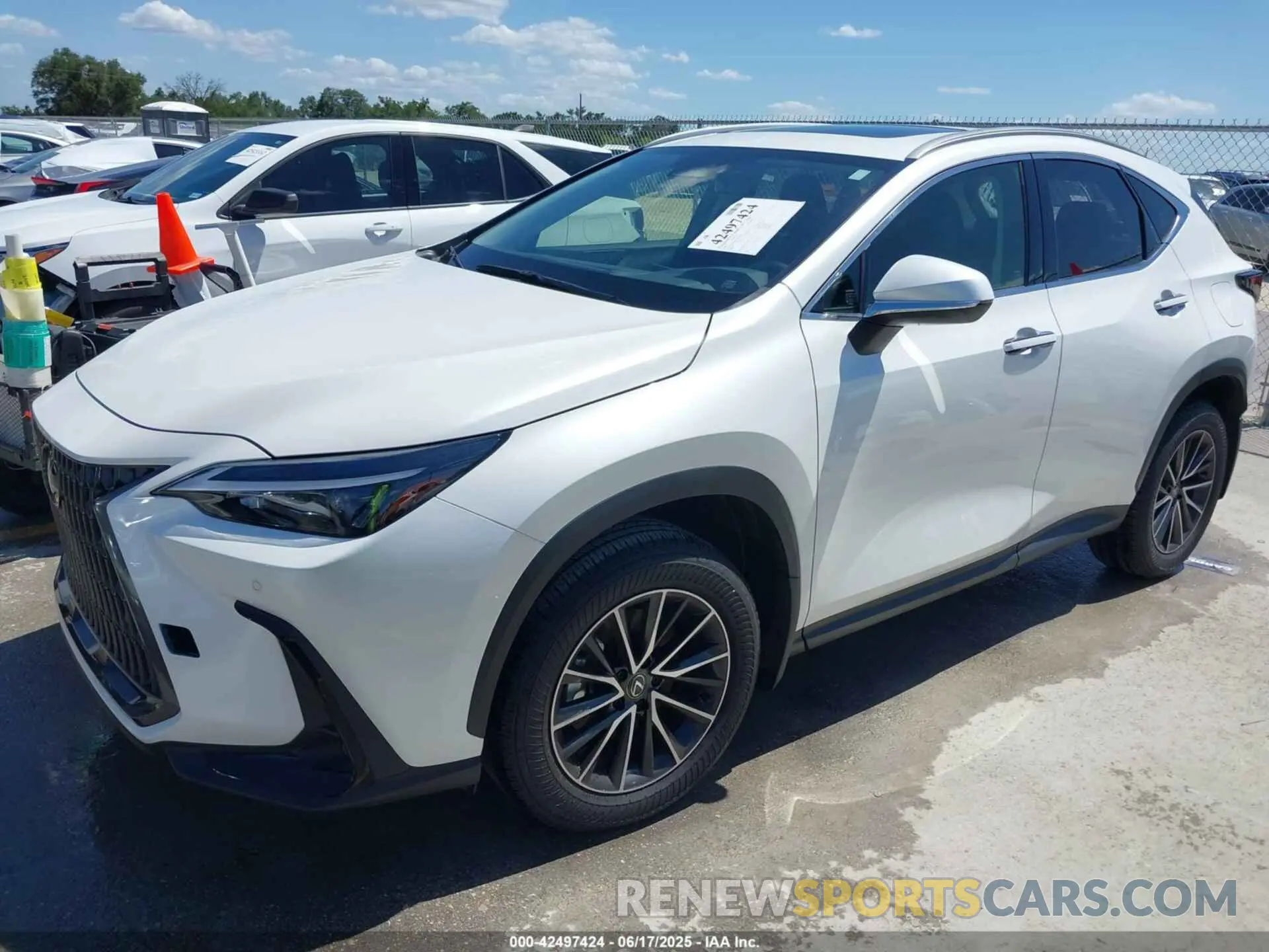 2 Photograph of a damaged car JTJGDCAZ5S2015616 LEXUS NX 250 2025