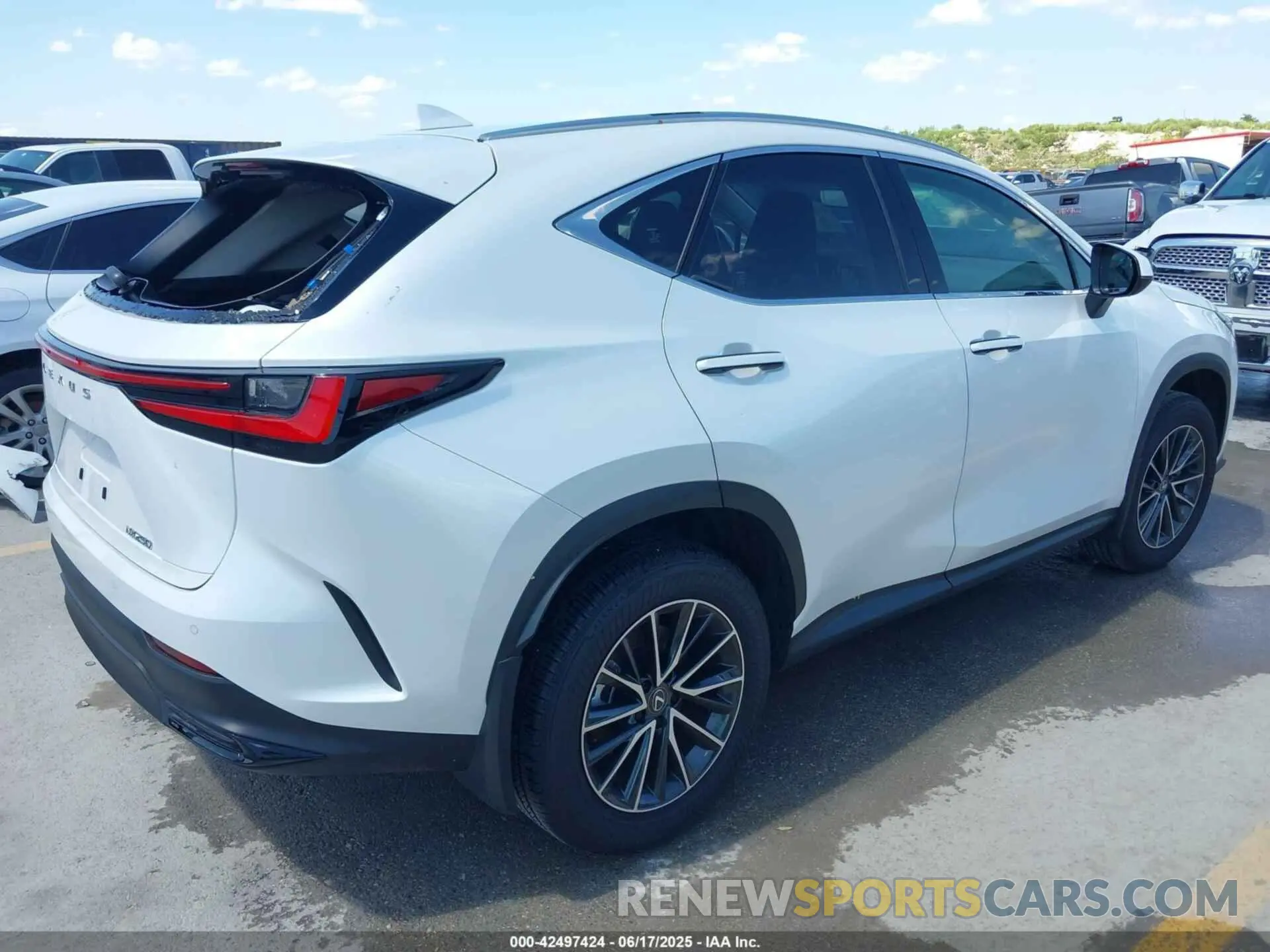 4 Photograph of a damaged car JTJGDCAZ5S2015616 LEXUS NX 250 2025
