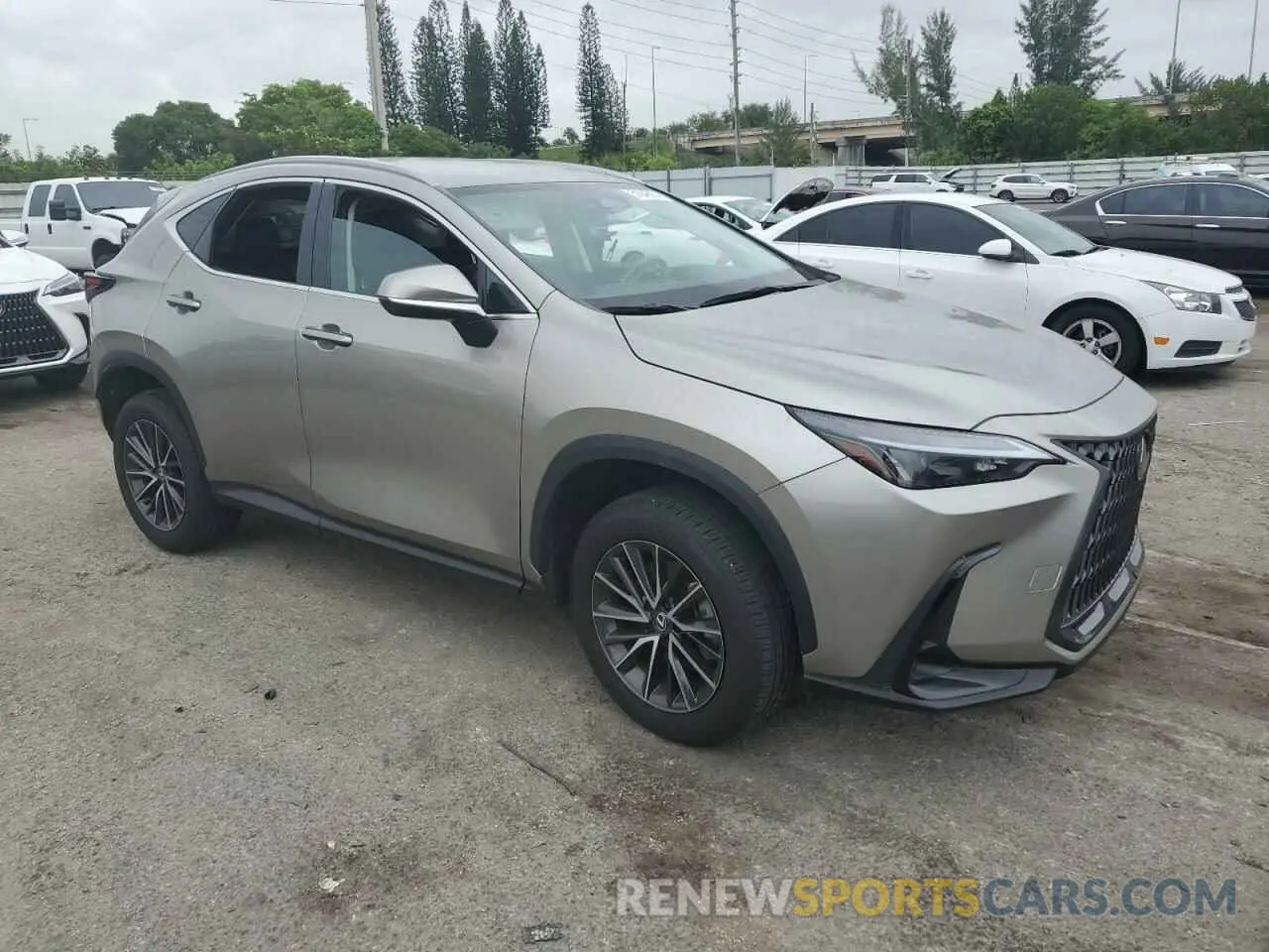 4 Photograph of a damaged car 2T2ADCAZ0RC007388 LEXUS NX 250 BAS 2024
