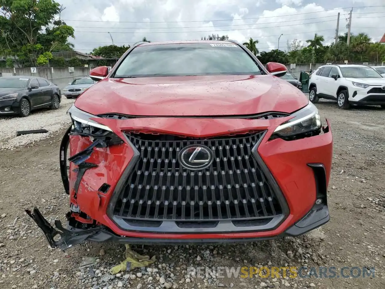 5 Photograph of a damaged car 2T2ADCAZ1RC015158 LEXUS NX 250 BAS 2024
