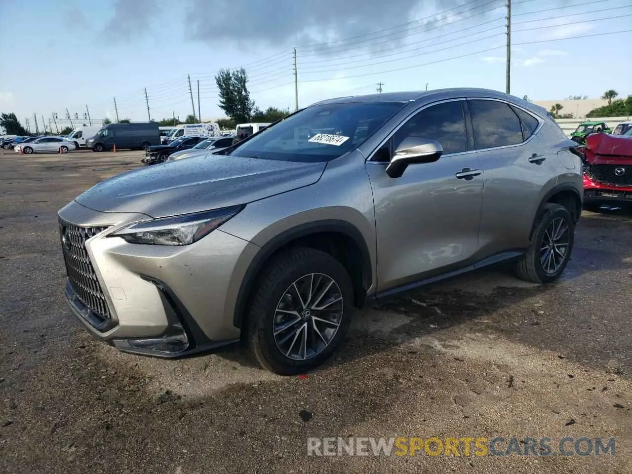 1 Photograph of a damaged car 2T2ADCAZ6RC007136 LEXUS NX 250 BAS 2024