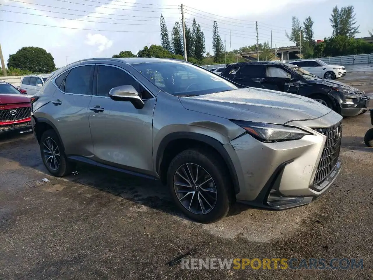 4 Photograph of a damaged car 2T2ADCAZ6RC007136 LEXUS NX 250 BAS 2024