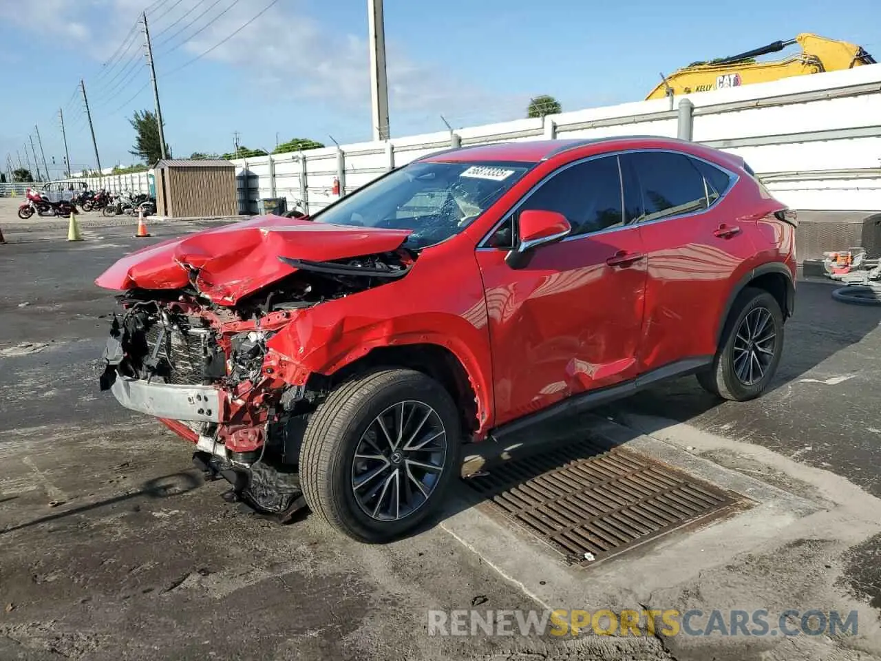 1 Photograph of a damaged car 2T2ADCAZ8RC006506 LEXUS NX 250 BAS 2024