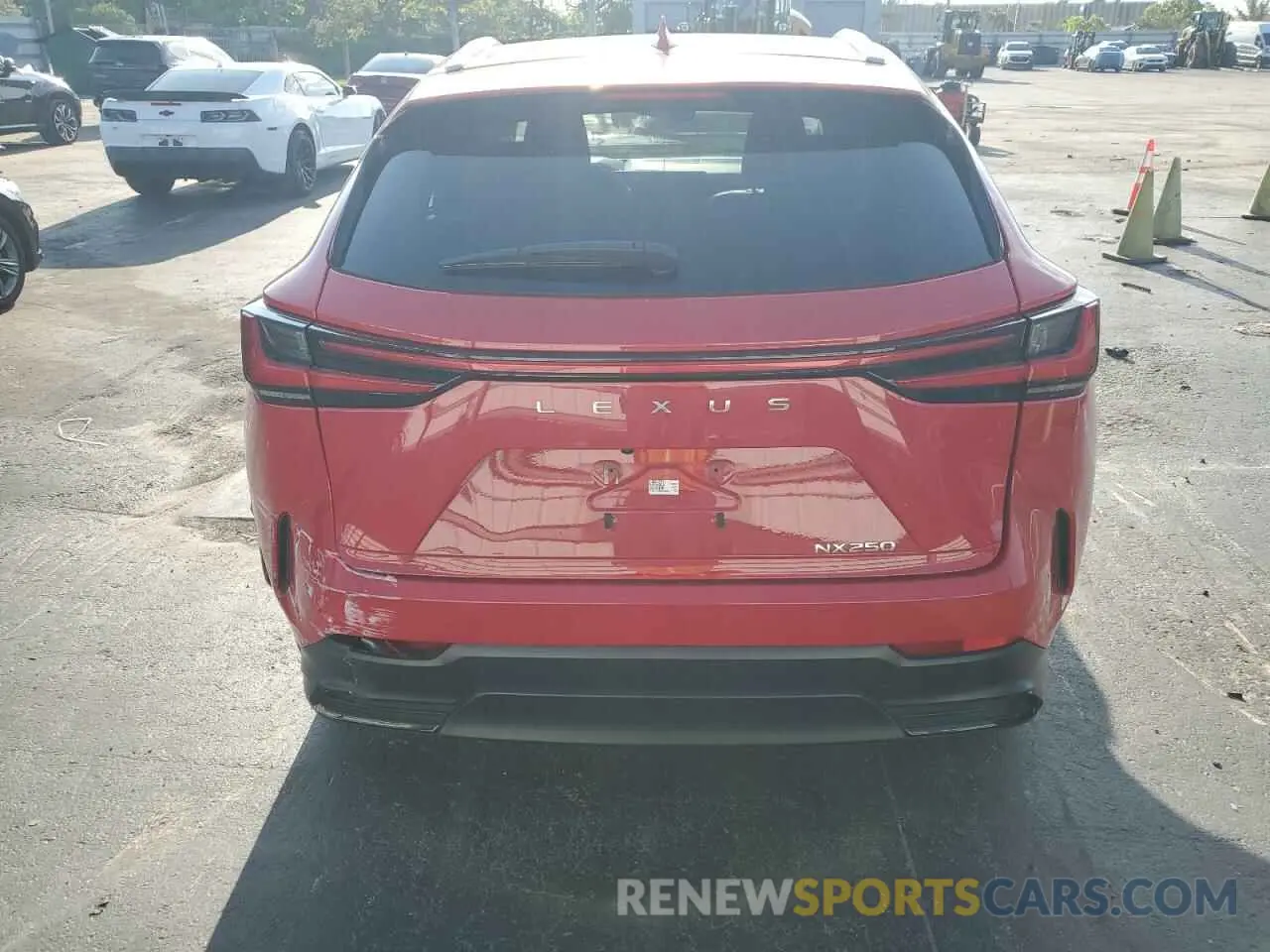 6 Photograph of a damaged car 2T2ADCAZ8RC006506 LEXUS NX 250 BAS 2024