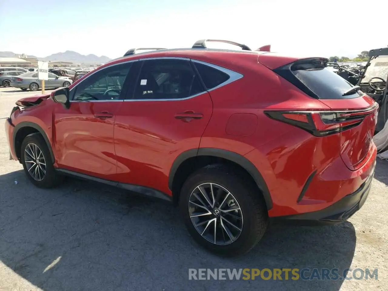 2 Photograph of a damaged car 2T2ADCAZ8RC013052 LEXUS NX 250 BAS 2024