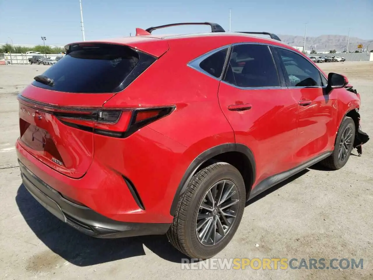 3 Photograph of a damaged car 2T2ADCAZ8RC013052 LEXUS NX 250 BAS 2024